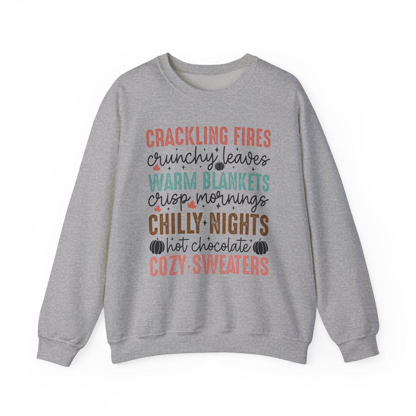 Cozy Autumn Crewneck Sweatshirt - Auralma Store