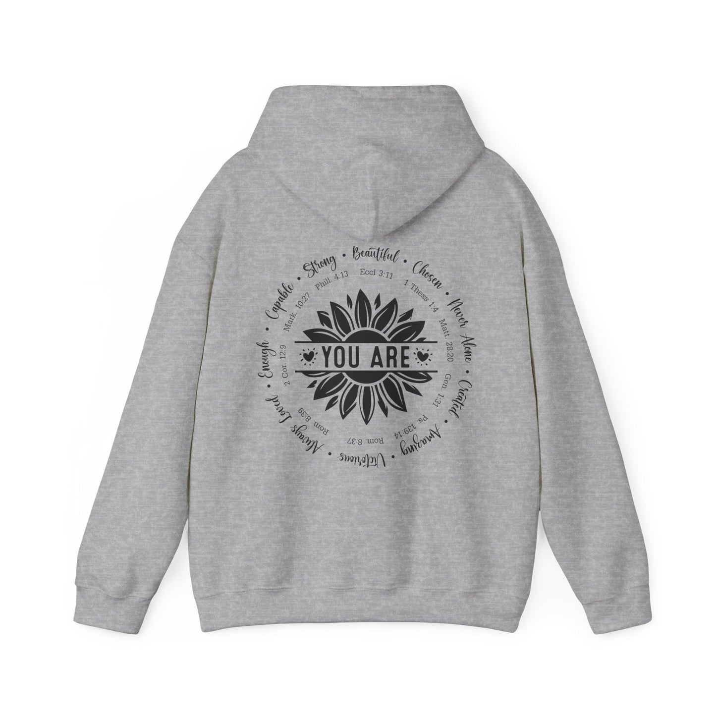 Hooded Sweatshirt Your Strong - Butterfly Sweats