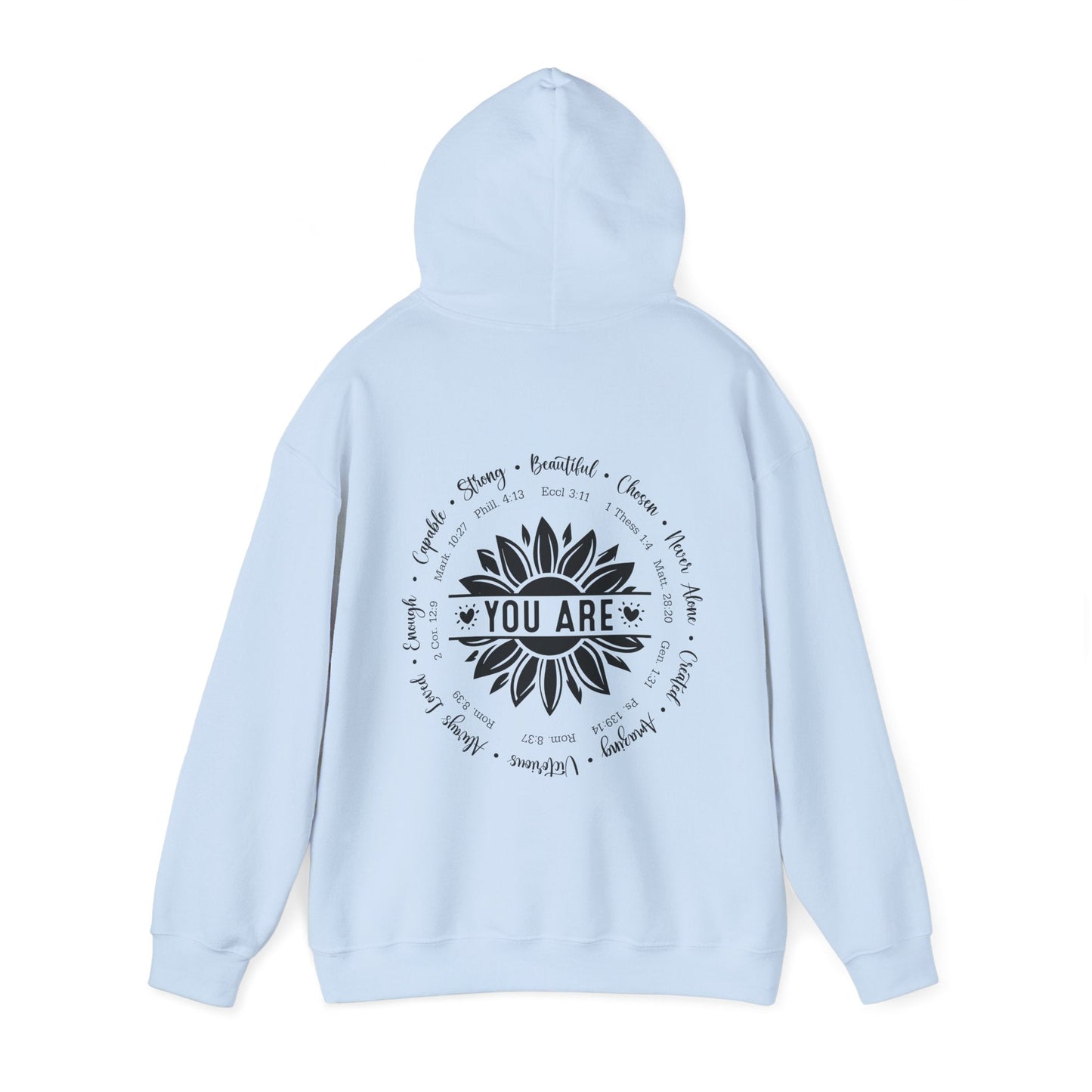 Hooded Sweatshirt Your Strong - Butterfly Sweats