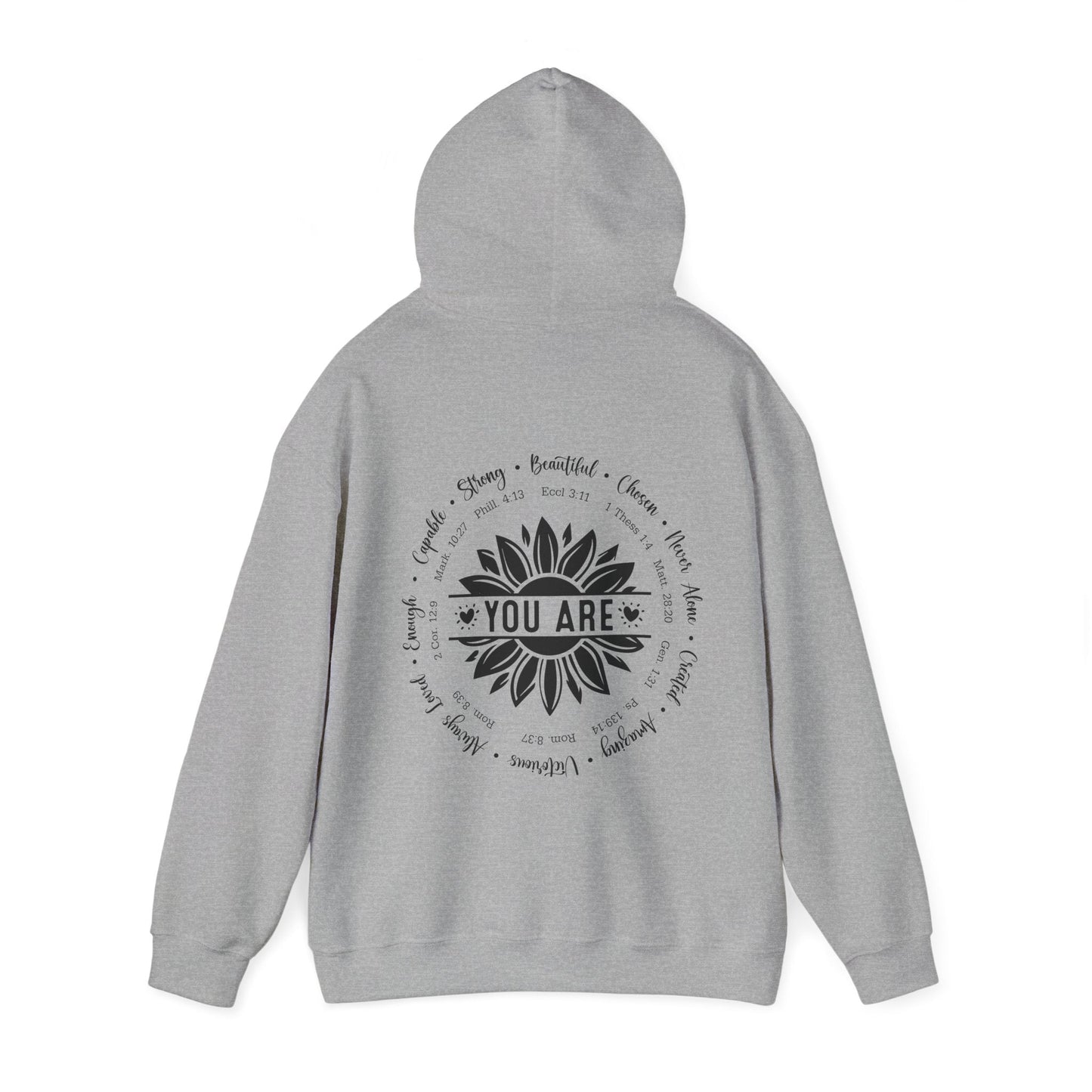 Hooded Sweatshirt Your Strong - Butterfly Sweats