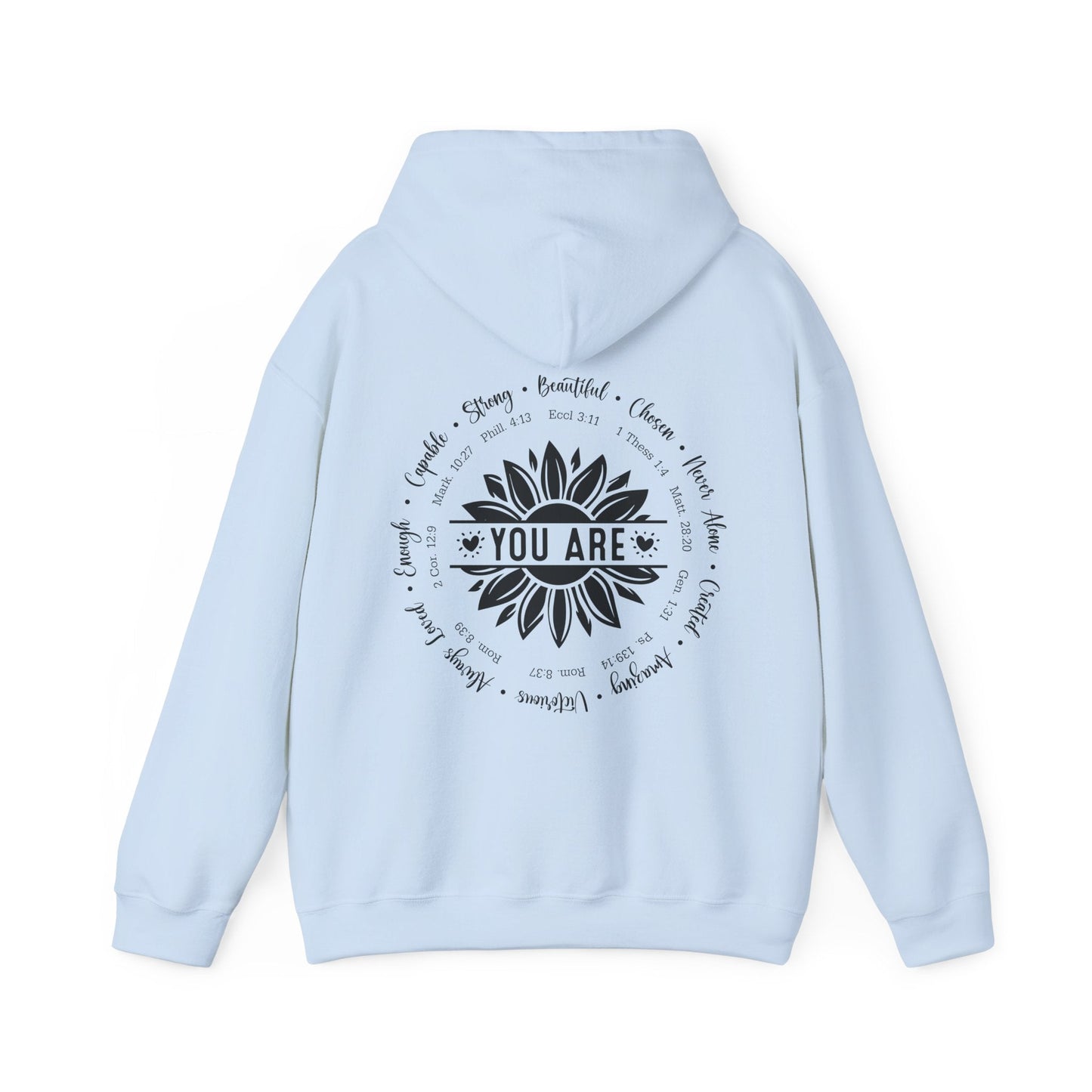 Hooded Sweatshirt Your Strong - Butterfly Sweats