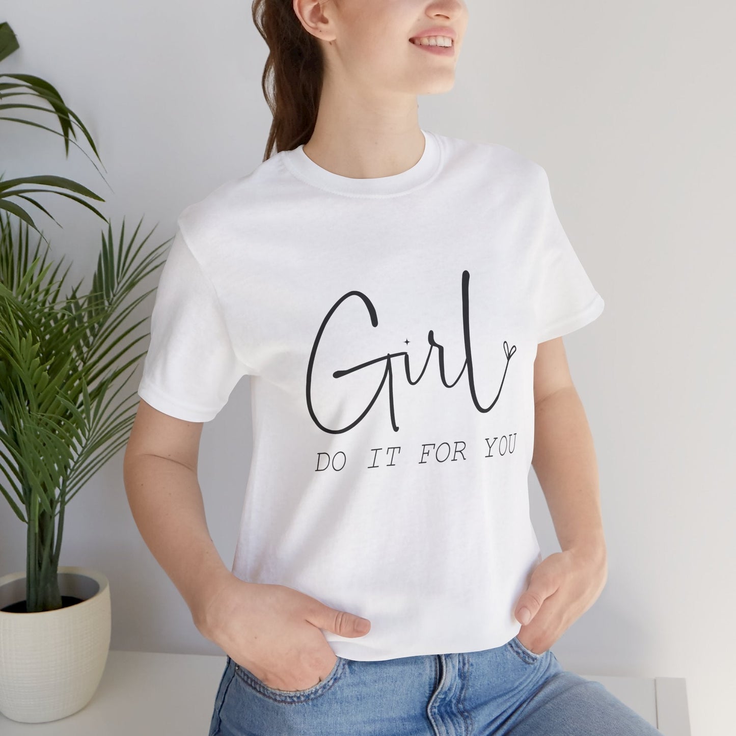 T-Shirt Girl Do It For You - Butterfly Sweats