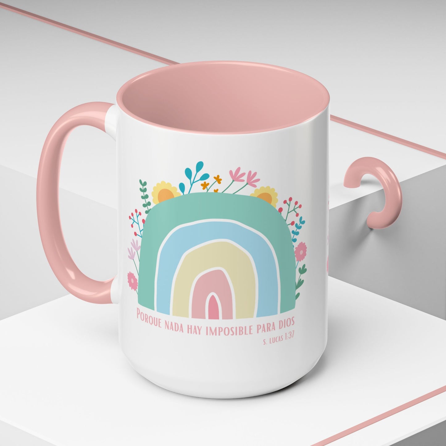 Coffee Mug - Porque nada hay imposible para dios