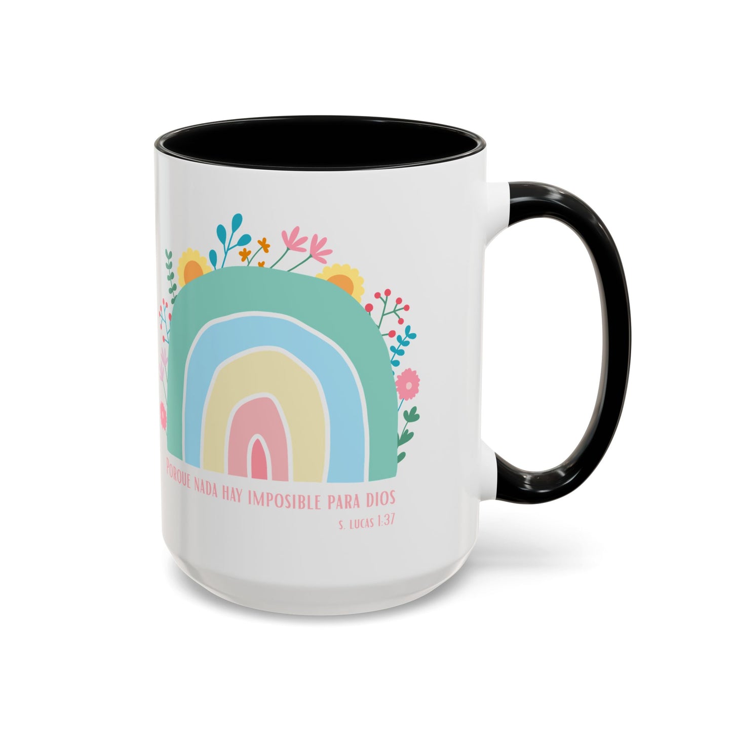 Coffee Mug - Porque nada hay imposible para dios