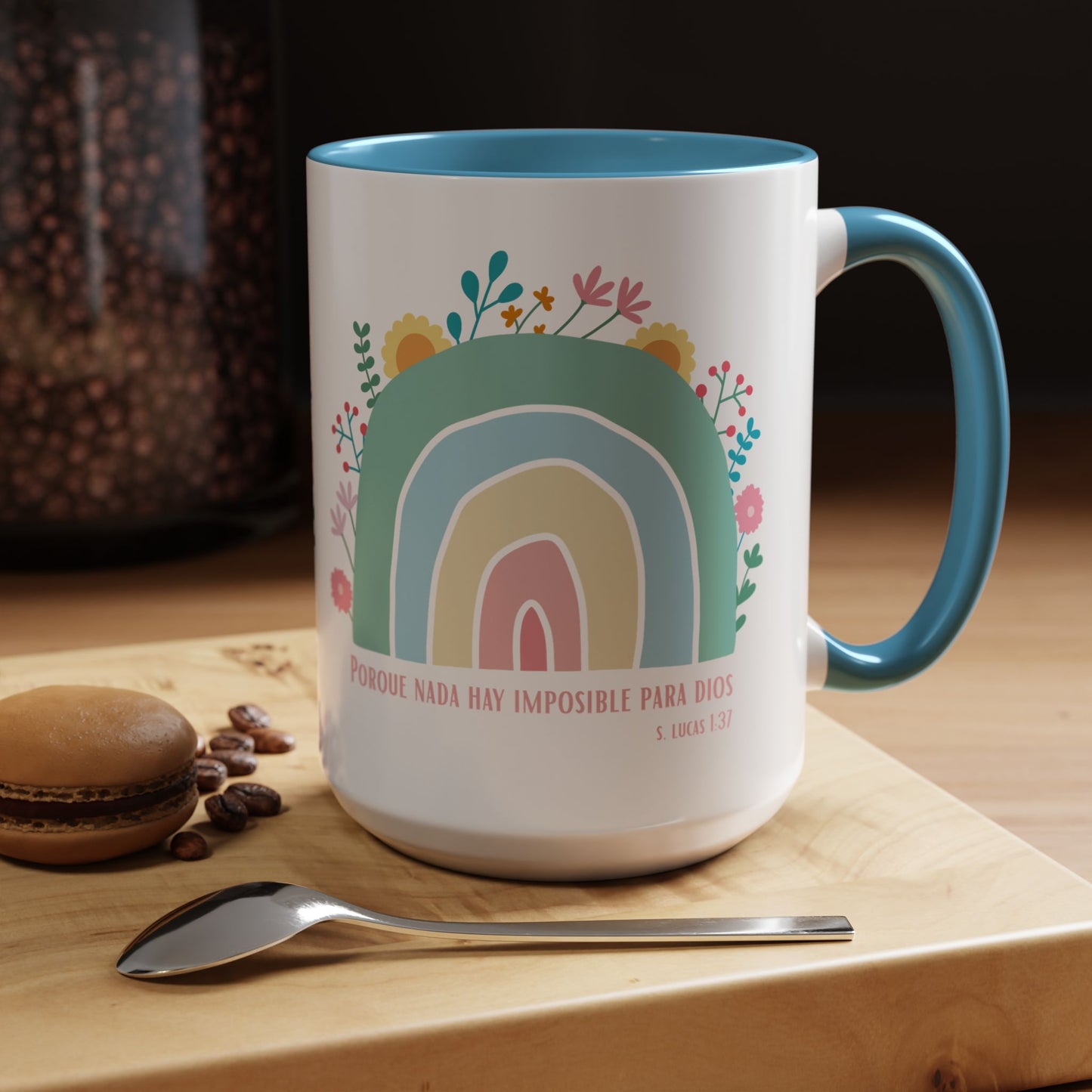 Coffee Mug - Porque nada hay imposible para dios
