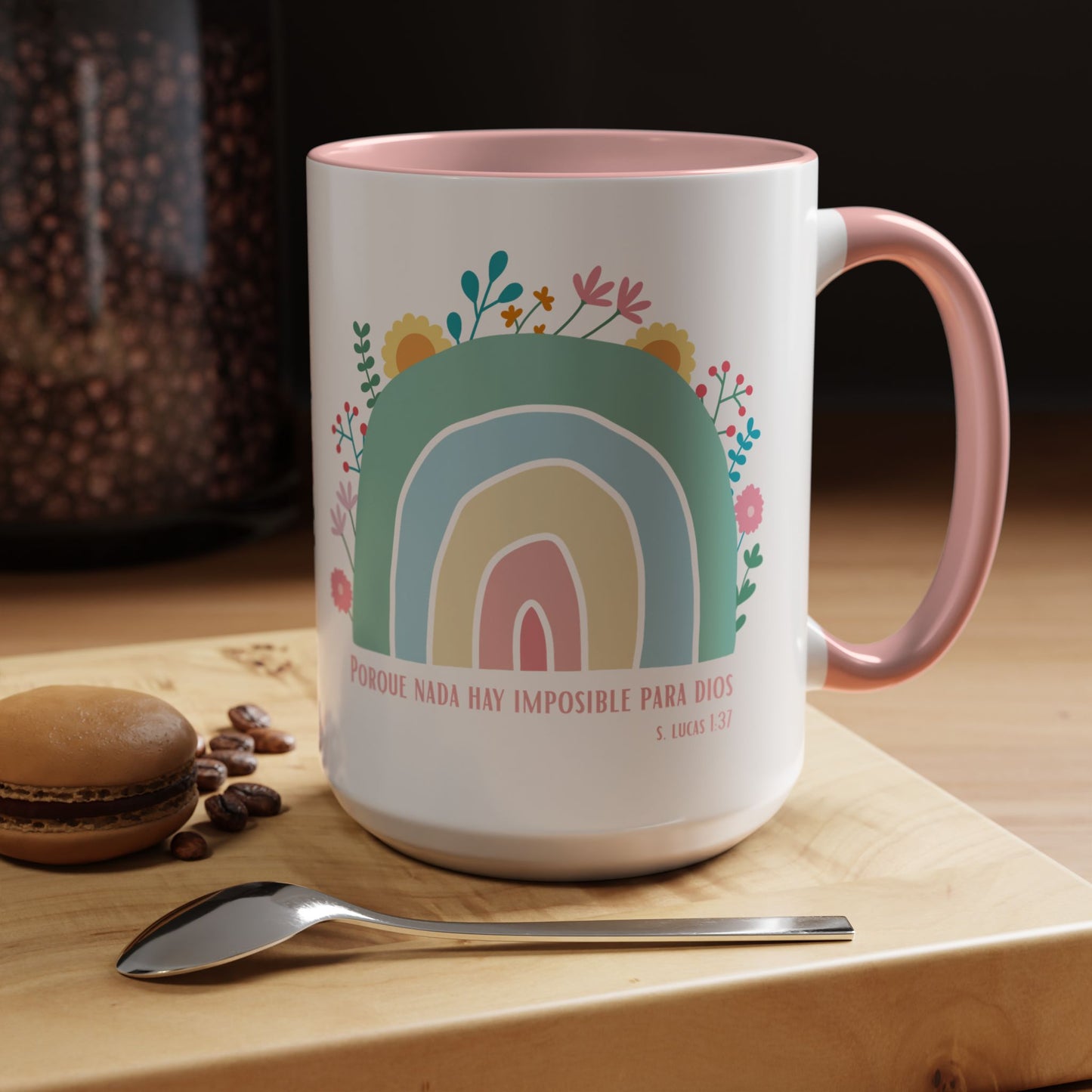Coffee Mug - Porque nada hay imposible para dios