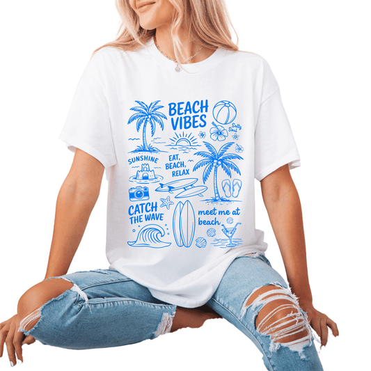 Beach Vibes Tee - Auralma Store