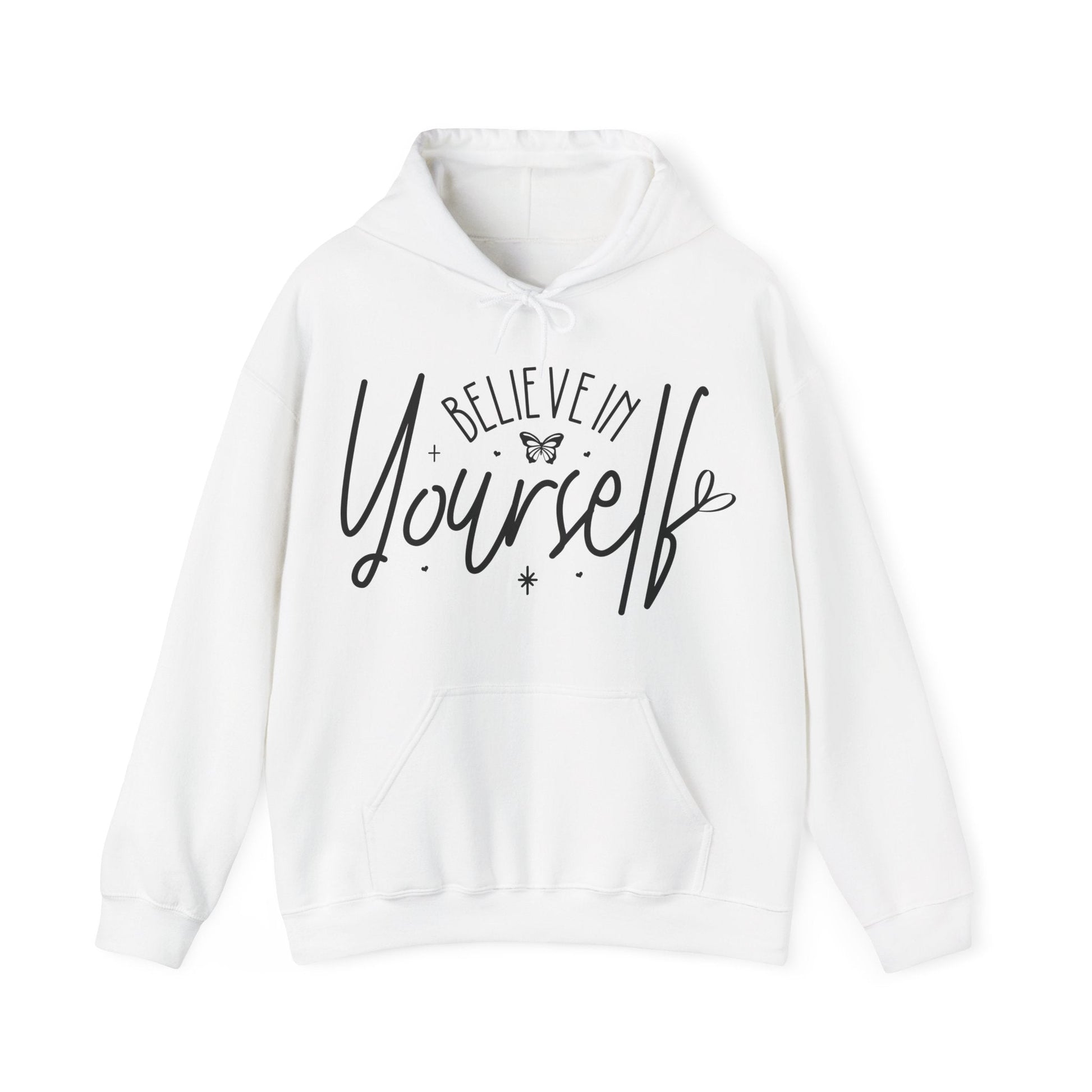 Believe in Yourself Hoodie - Butterfly Sweats