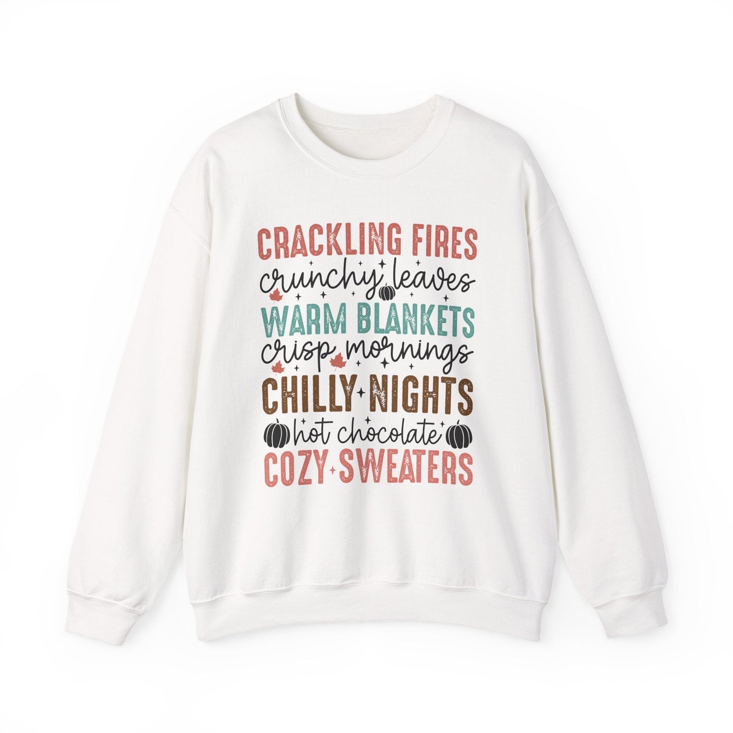 Cozy Autumn Crewneck Sweatshirt - Auralma Store