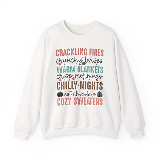Cozy Autumn Crewneck Sweatshirt - Auralma Store