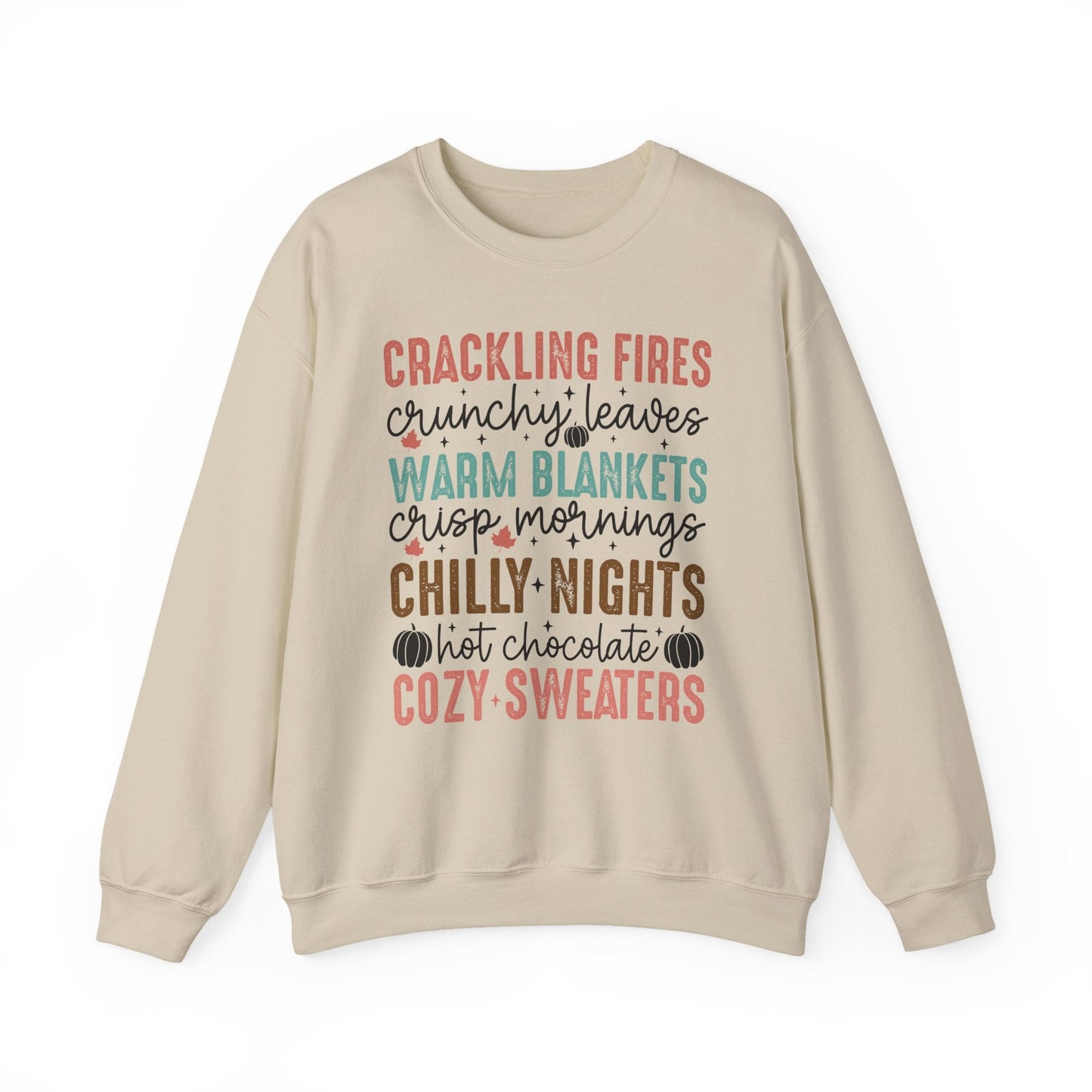 Cozy Autumn Crewneck Sweatshirt - Auralma Store