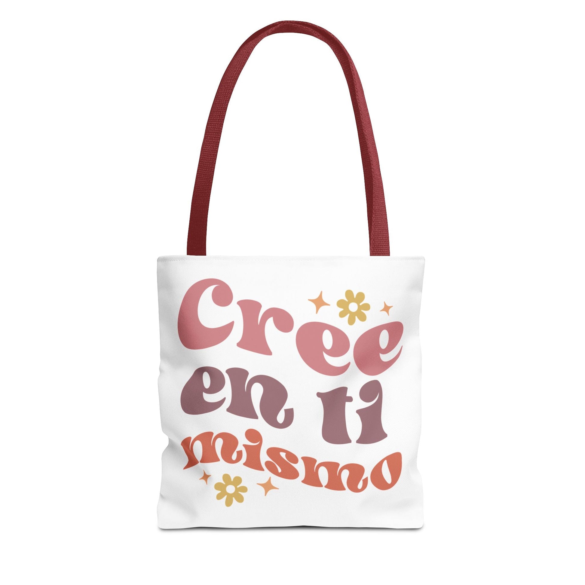 Cree en ti mismo - Motivational Tote Bag - Auralma Store