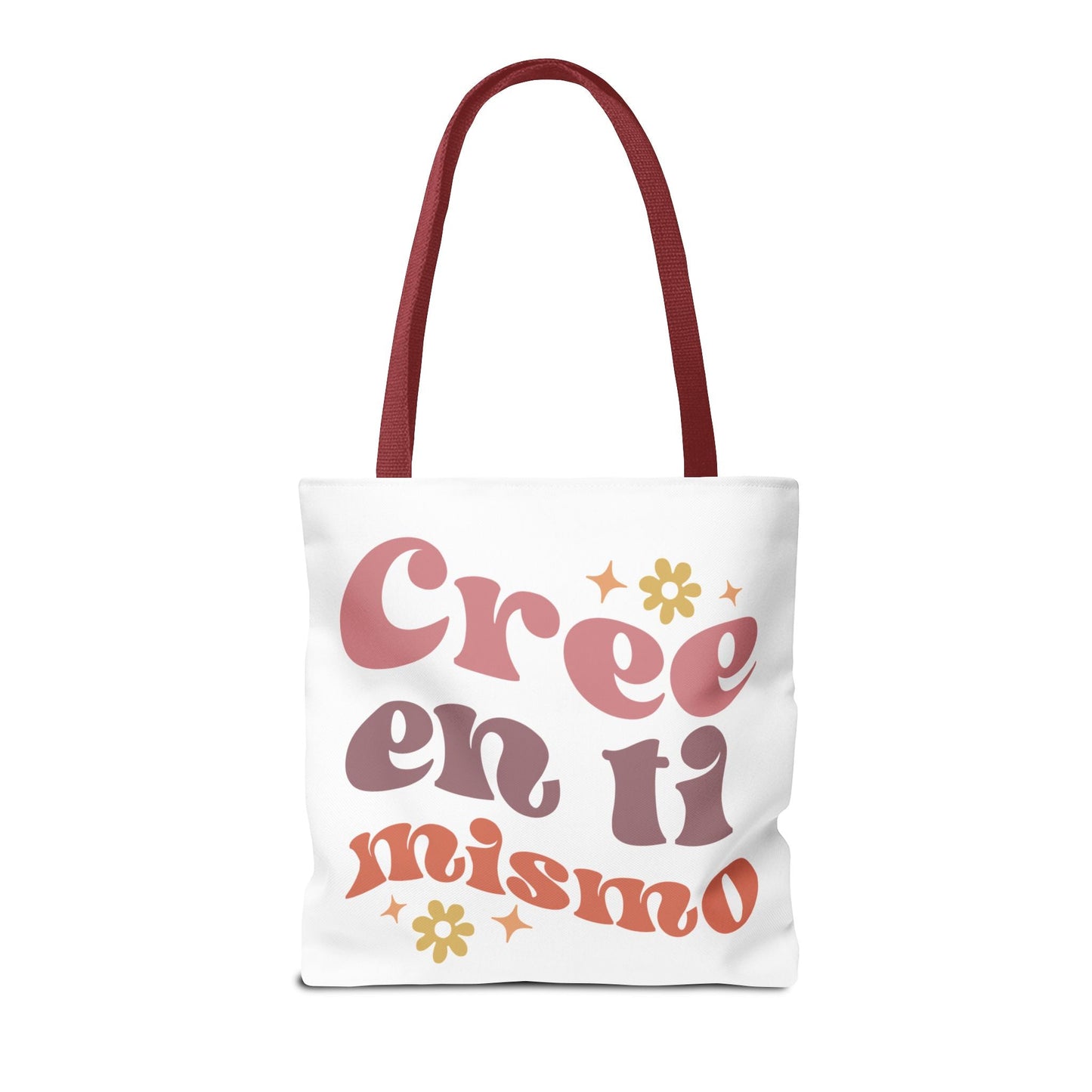 Cree en ti mismo - Motivational Tote Bag - Auralma Store