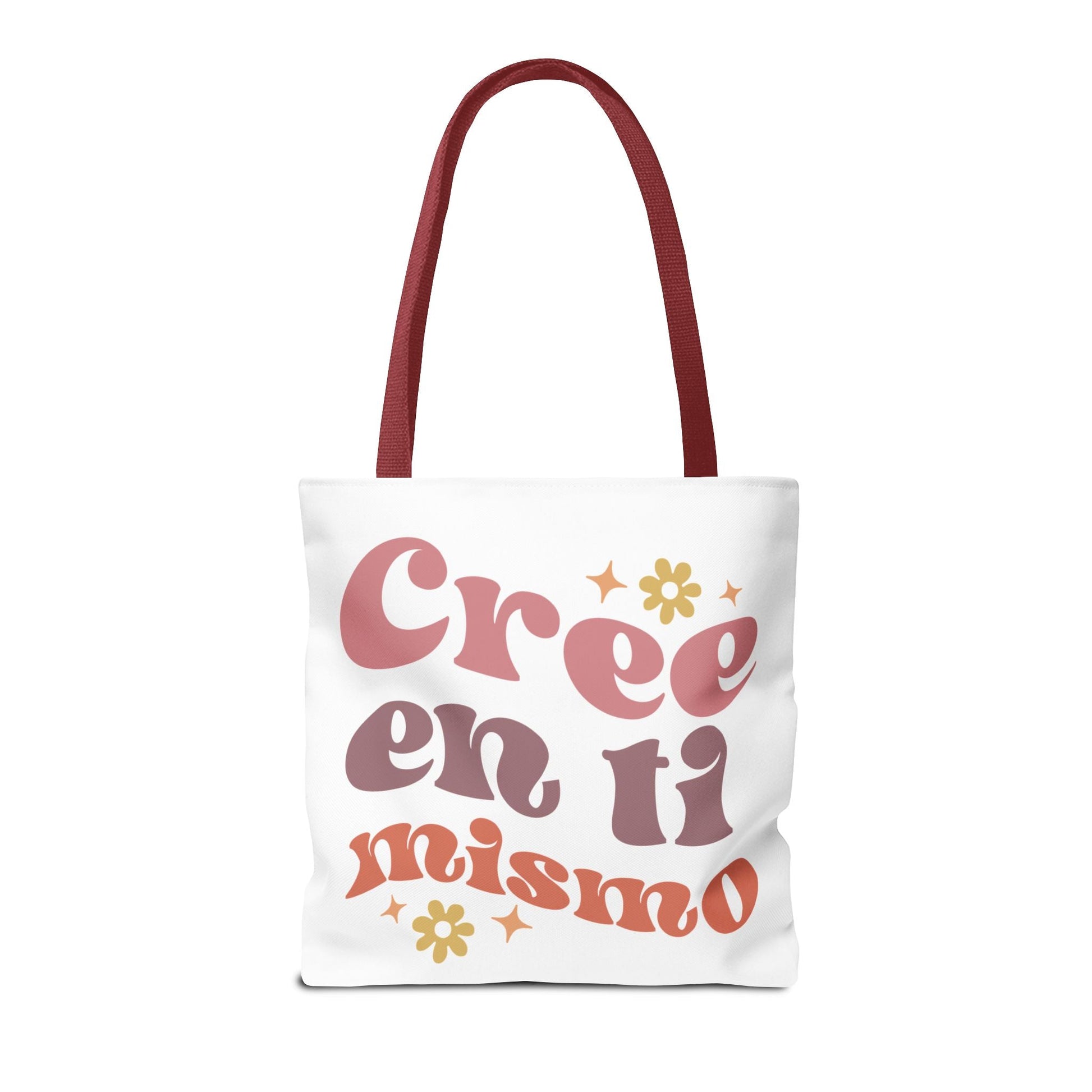Cree en ti mismo - Motivational Tote Bag - Auralma Store