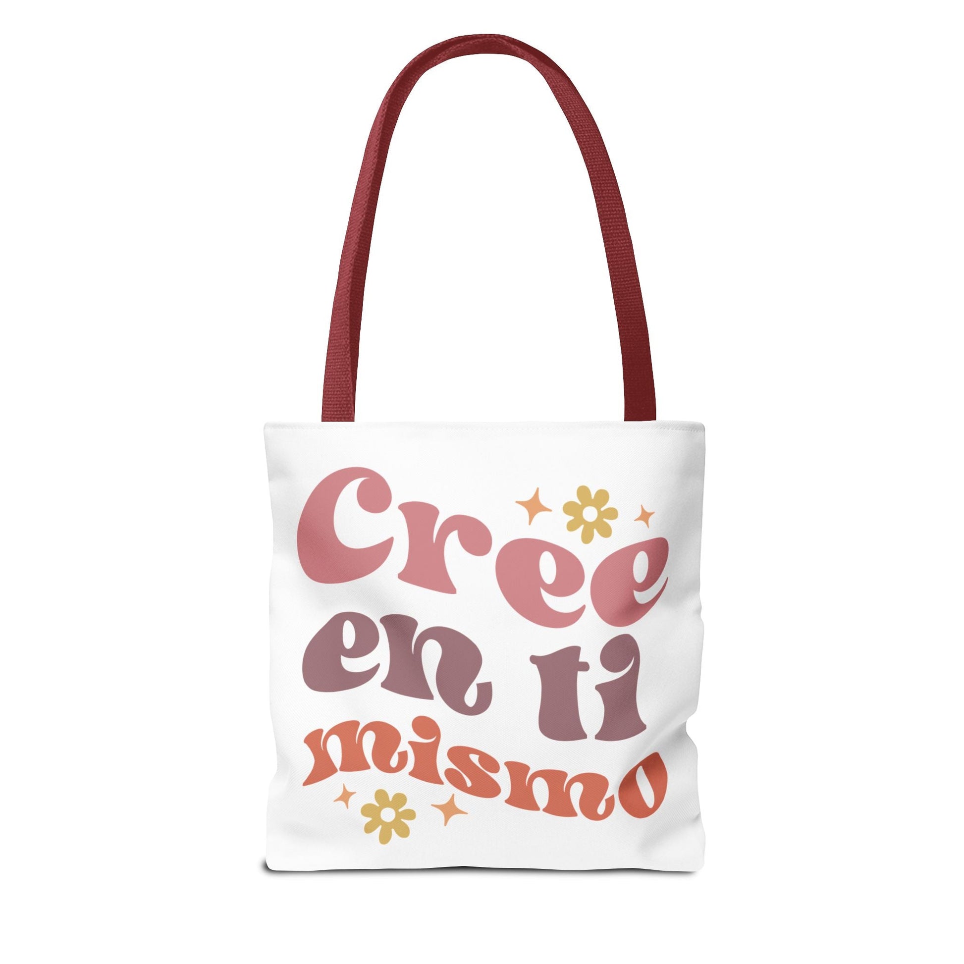Cree en ti mismo - Motivational Tote Bag - Auralma Store