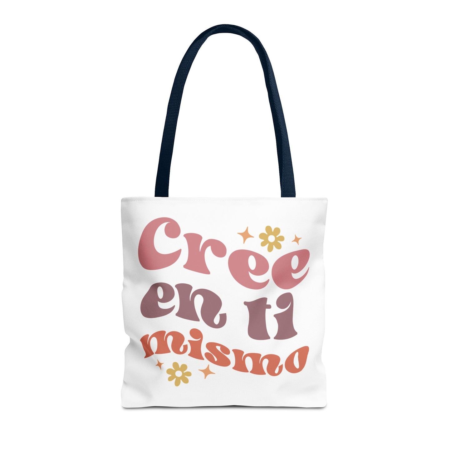 Cree en ti mismo - Motivational Tote Bag - Auralma Store