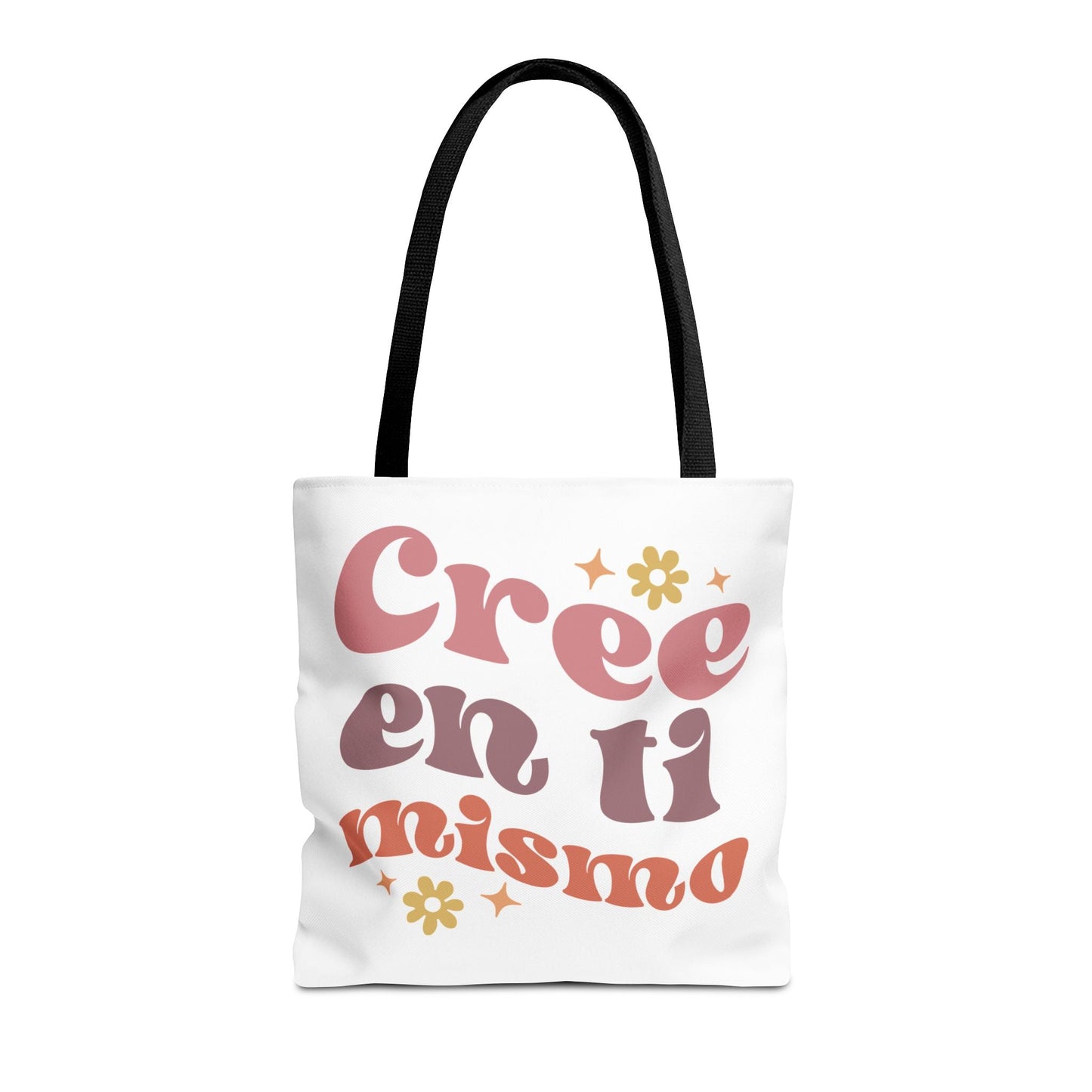 Cree en ti mismo - Motivational Tote Bag - Auralma Store