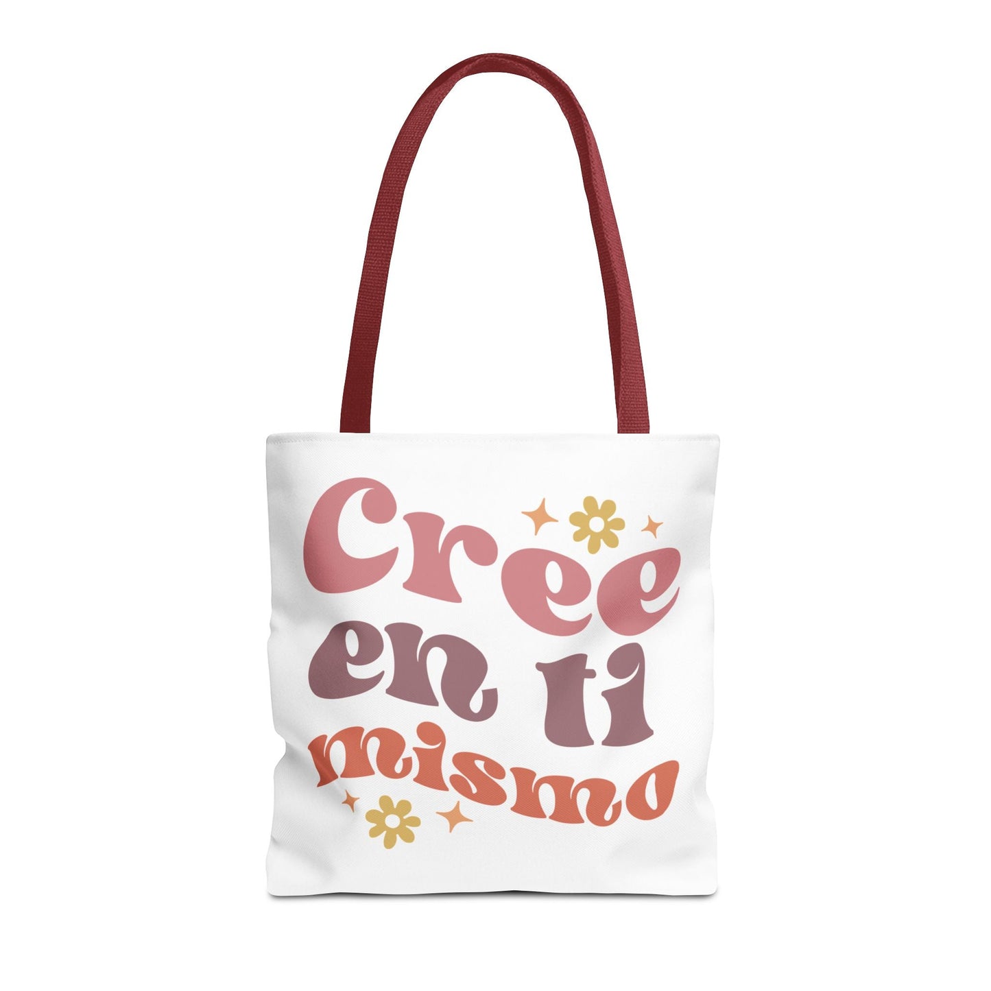 Cree en ti mismo - Motivational Tote Bag - Auralma Store