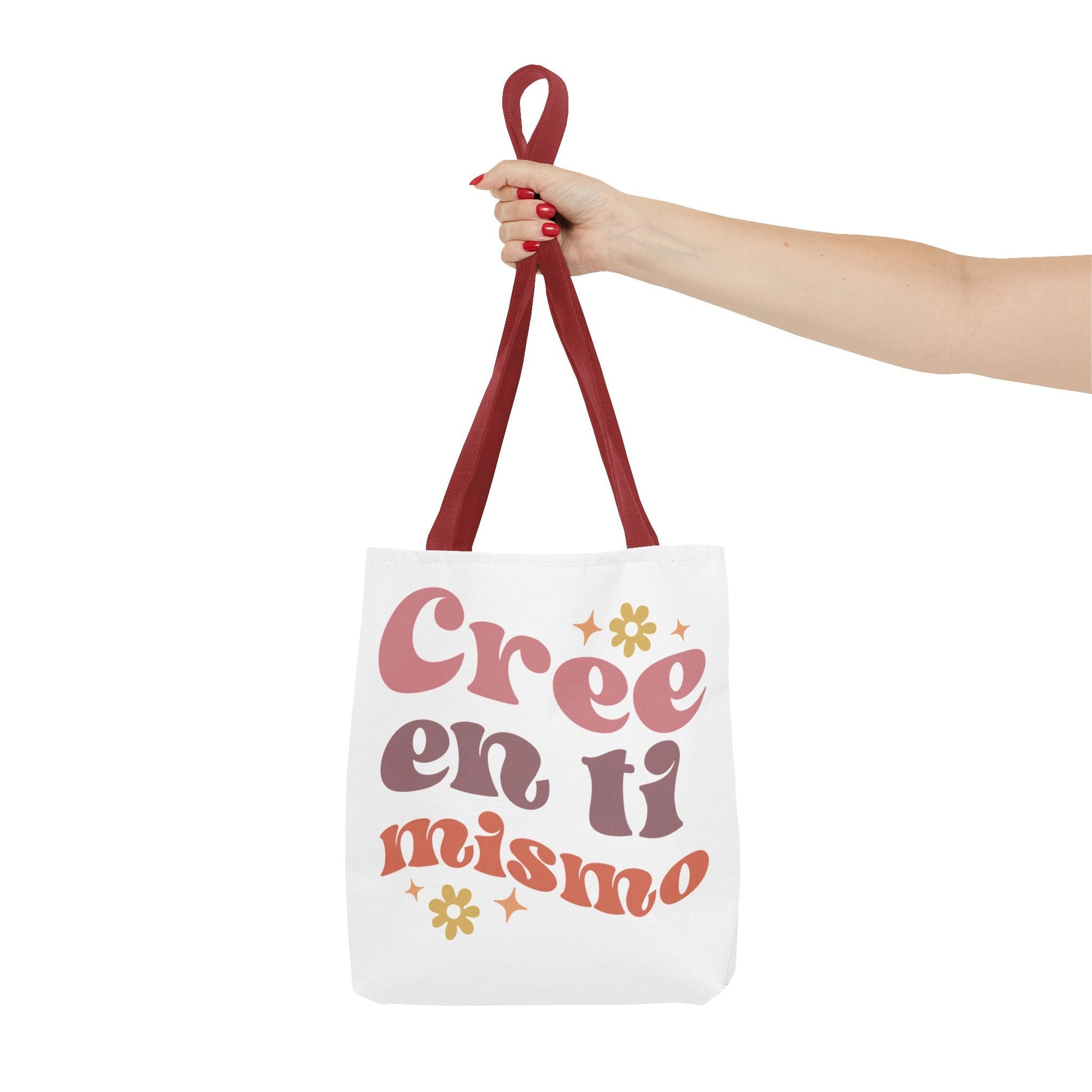 Cree en ti mismo - Motivational Tote Bag - Auralma Store