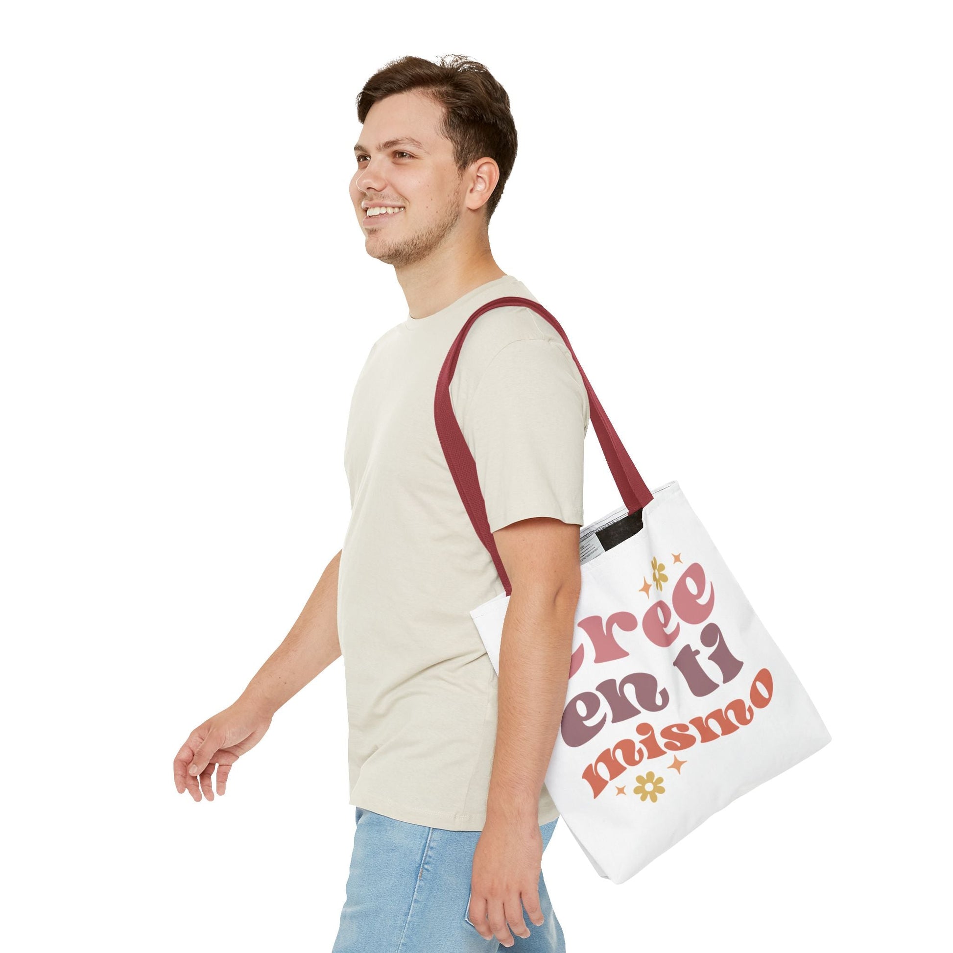 Cree en ti mismo - Motivational Tote Bag - Auralma Store