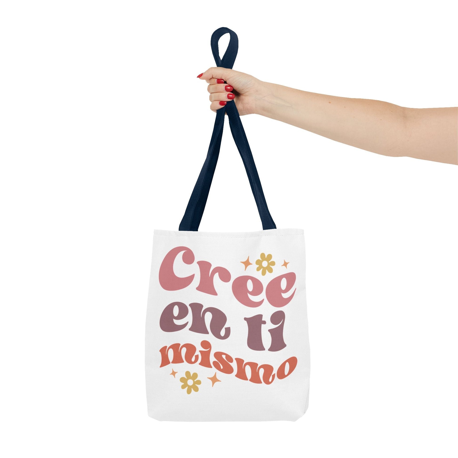 Cree en ti mismo - Motivational Tote Bag - Auralma Store