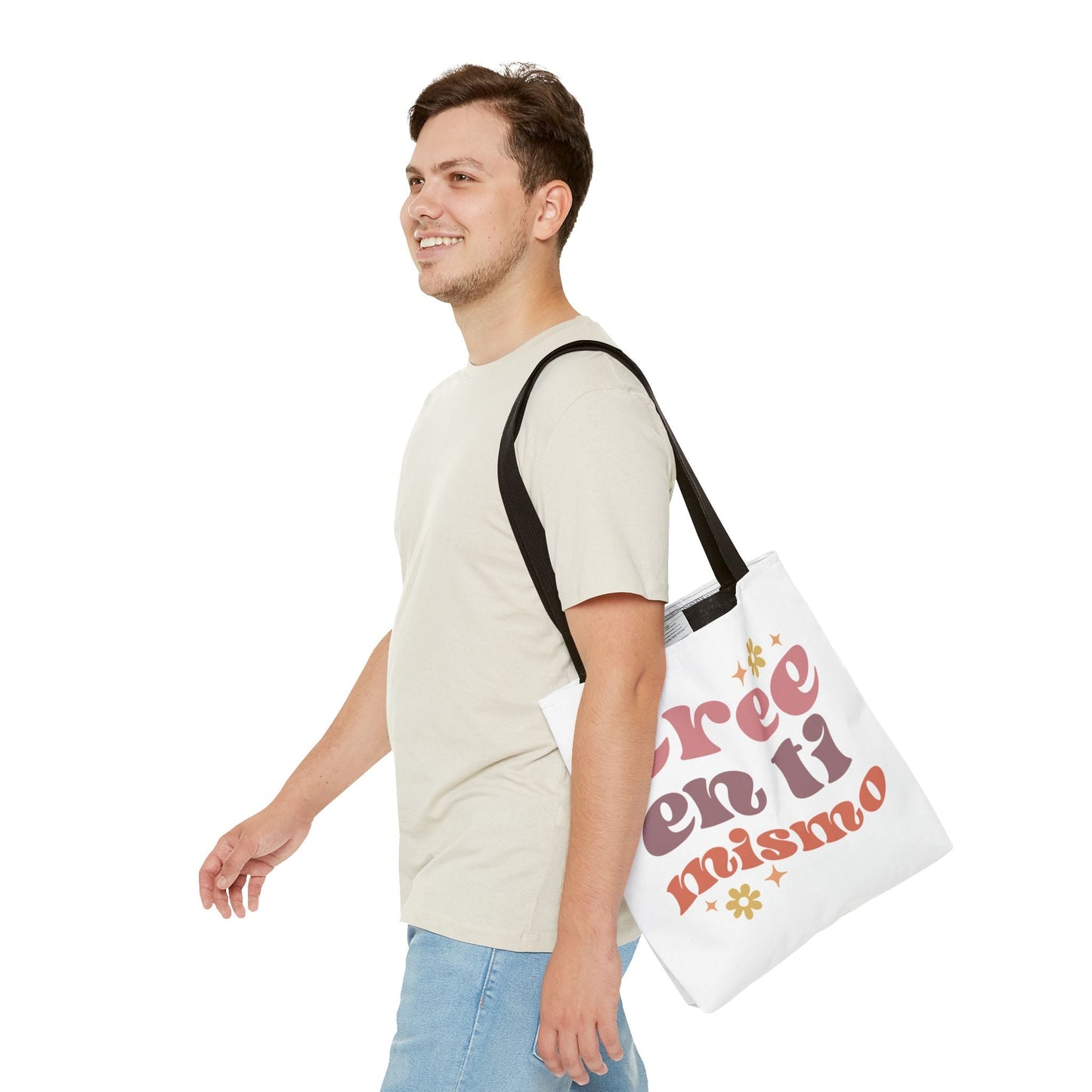 Cree en ti mismo - Motivational Tote Bag - Auralma Store