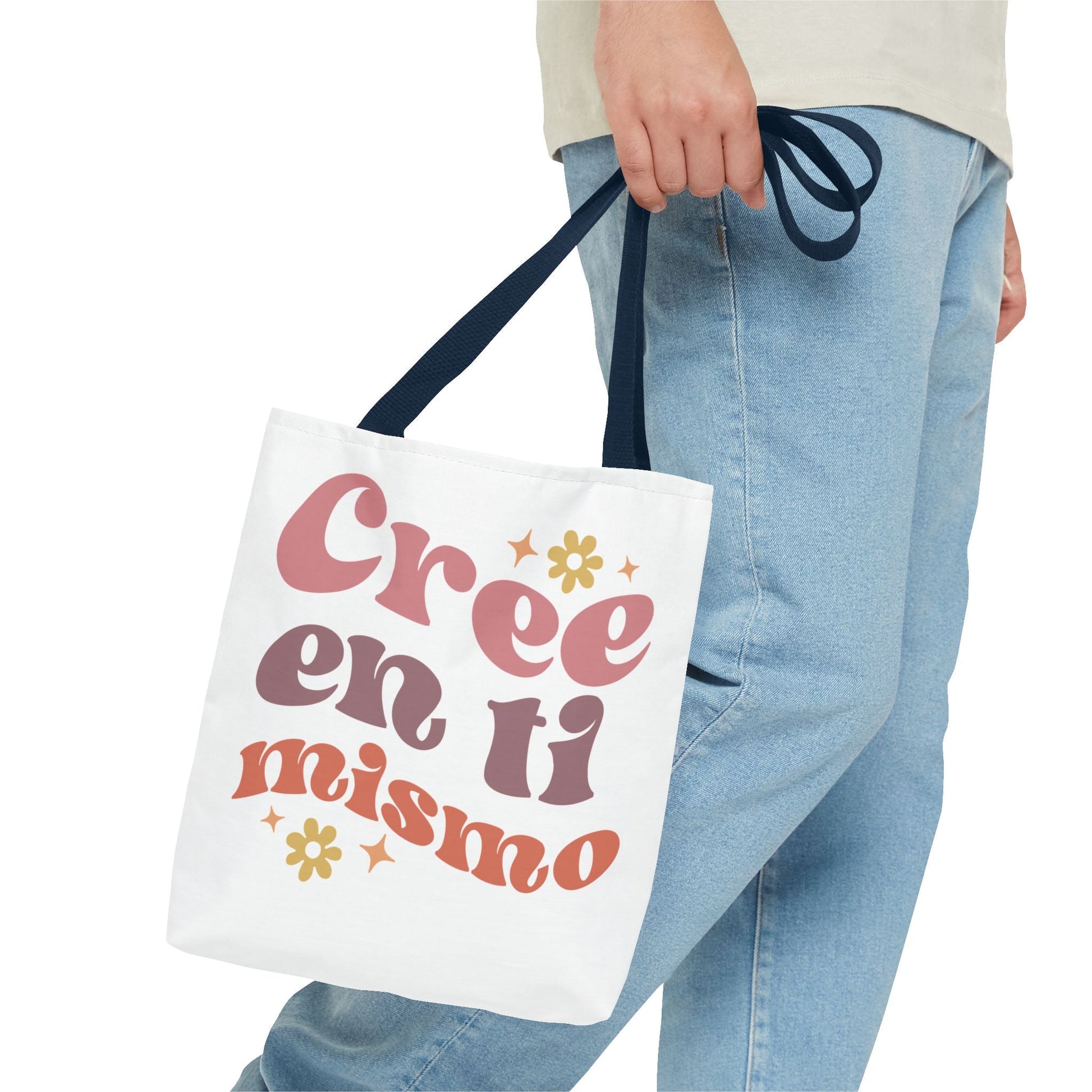 Cree en ti mismo - Motivational Tote Bag - Auralma Store