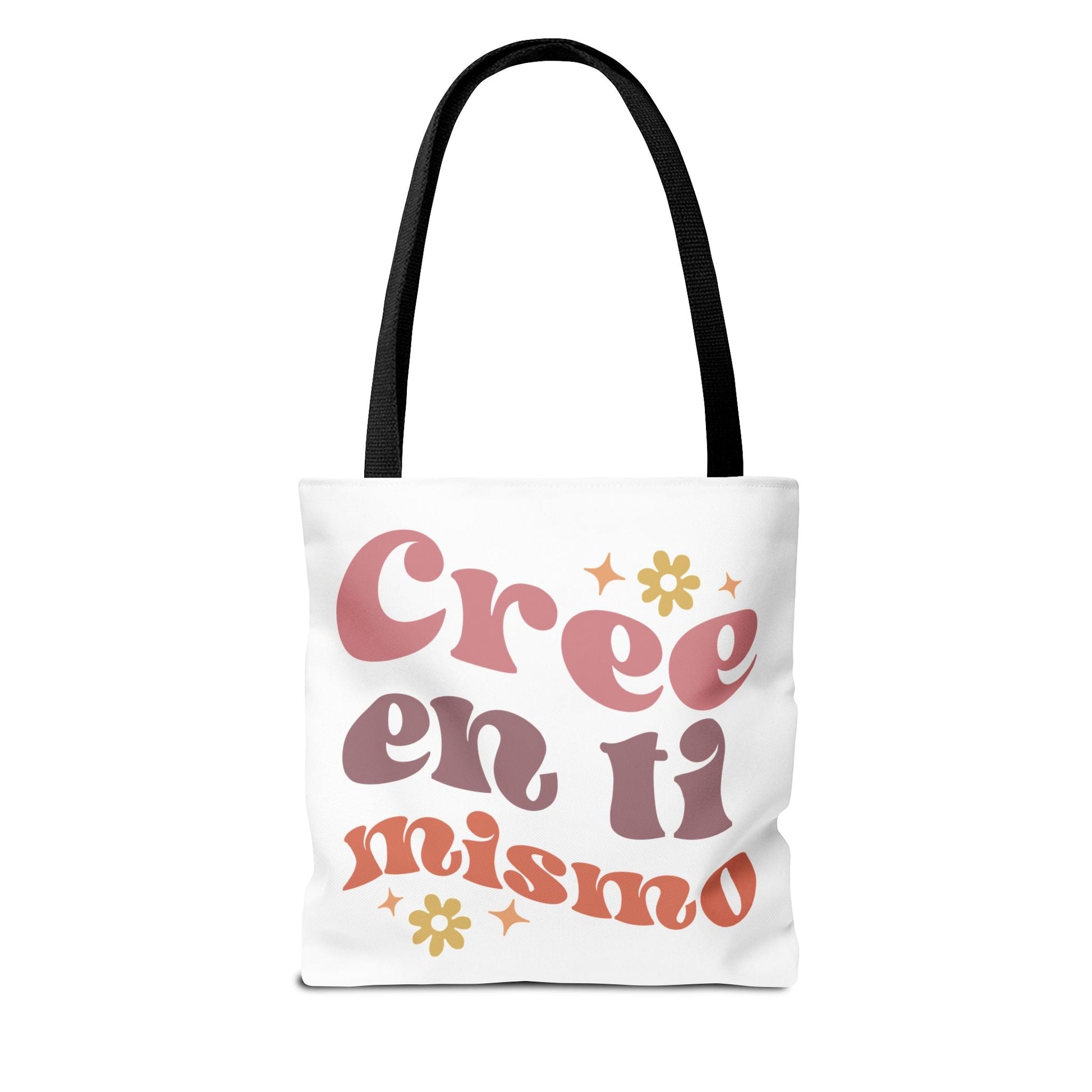 Cree en ti mismo - Motivational Tote Bag - Auralma Store