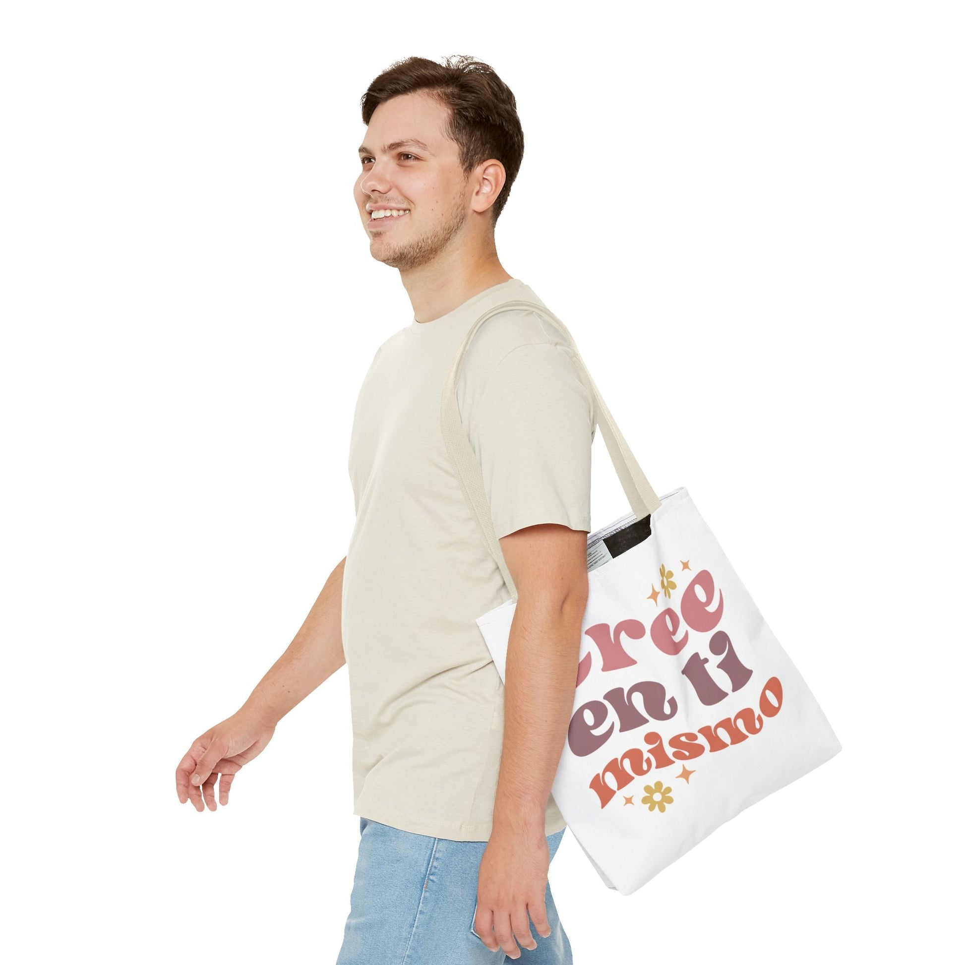 Cree en ti mismo - Motivational Tote Bag - Auralma Store