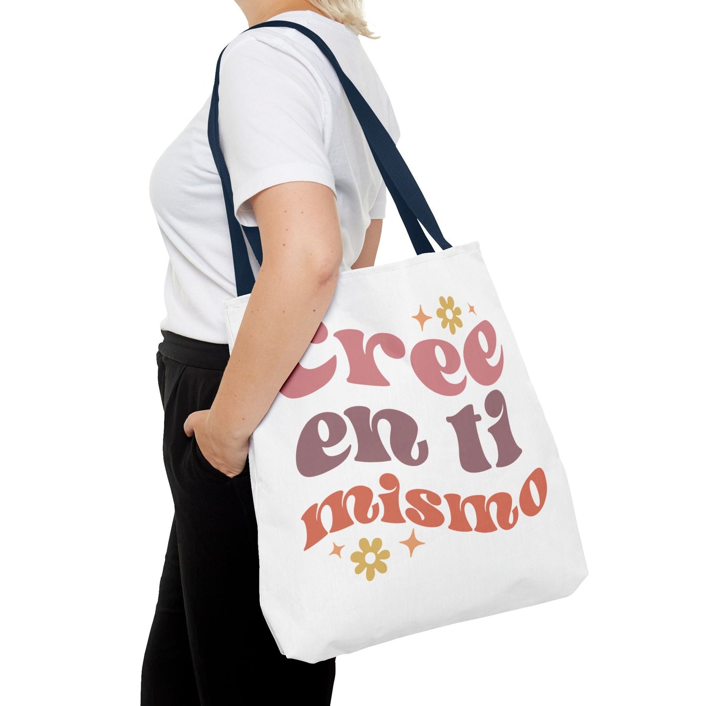 Cree en ti mismo - Motivational Tote Bag - Auralma Store