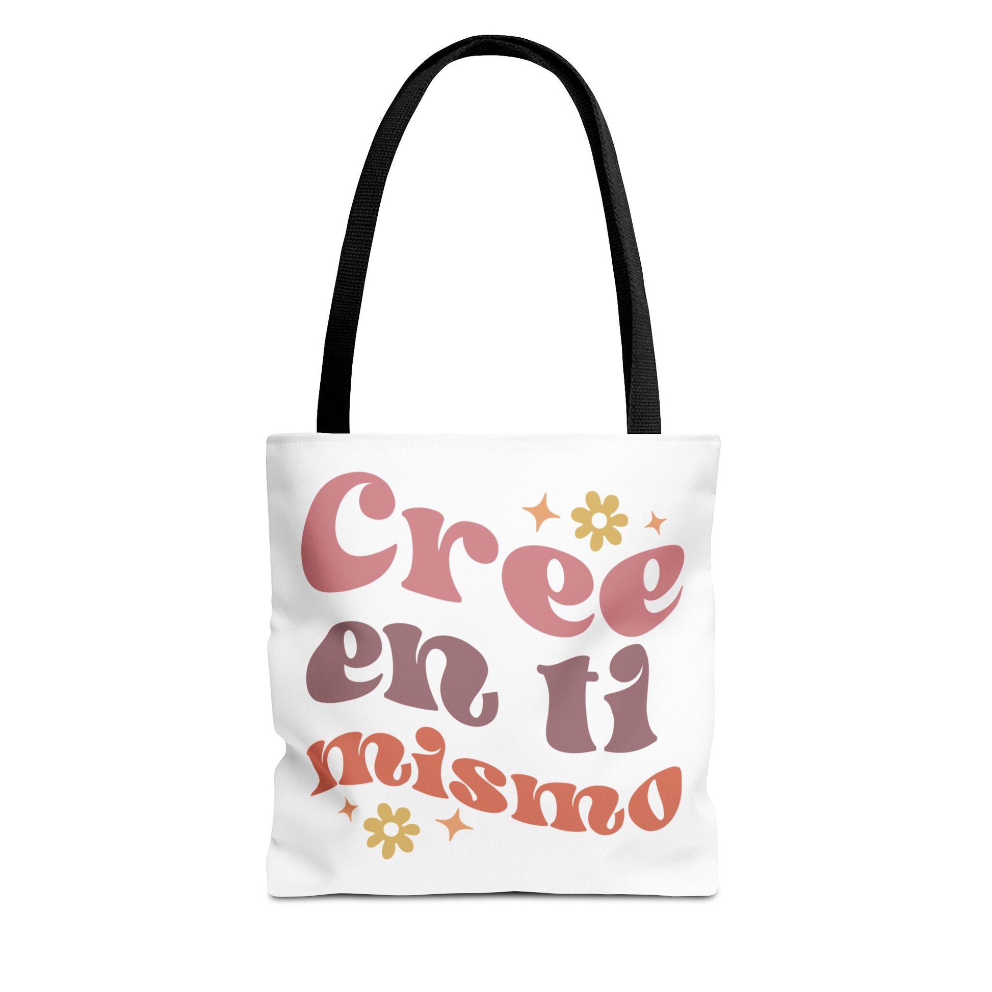 Cree en ti mismo - Motivational Tote Bag - Auralma Store