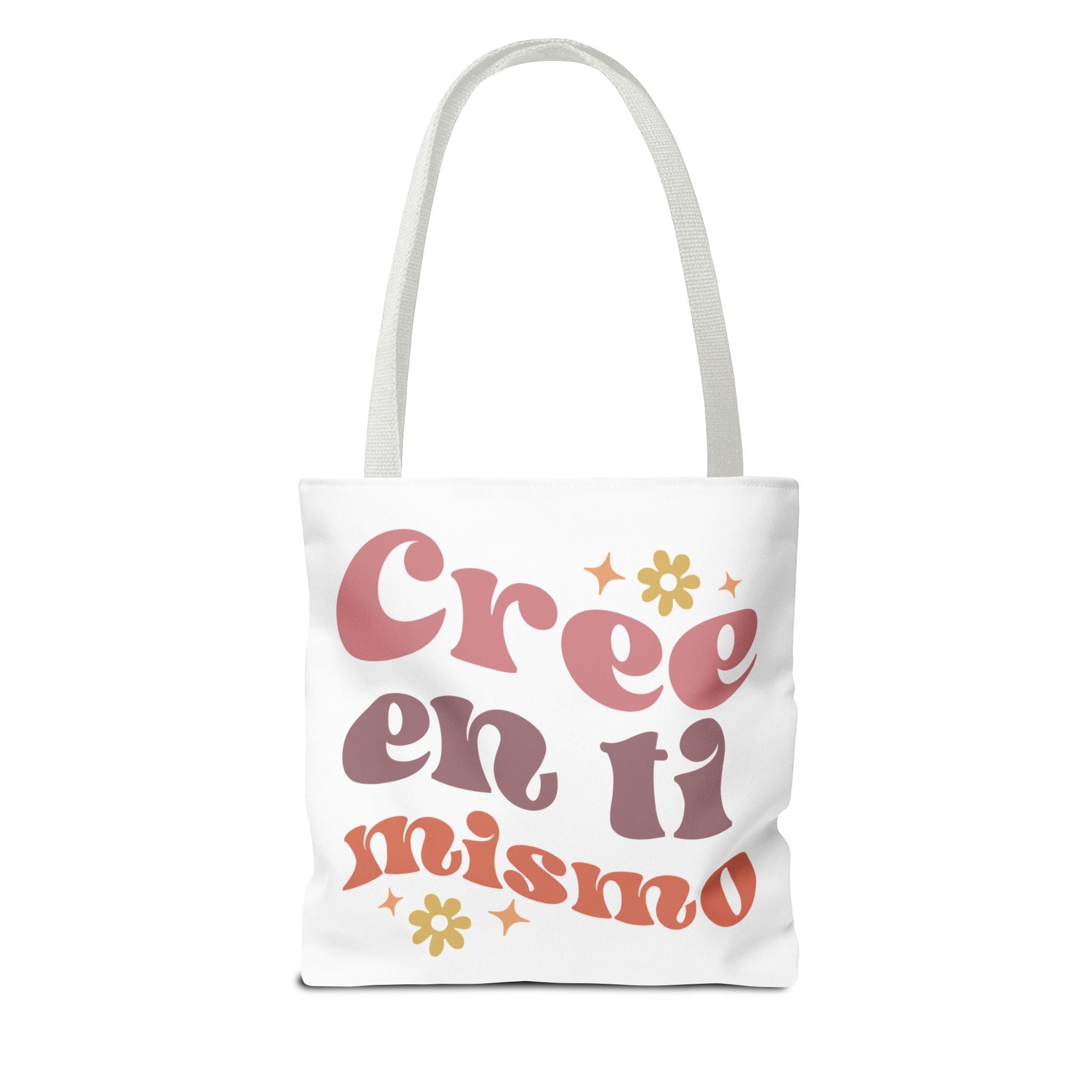 Cree en ti mismo - Motivational Tote Bag - Auralma Store
