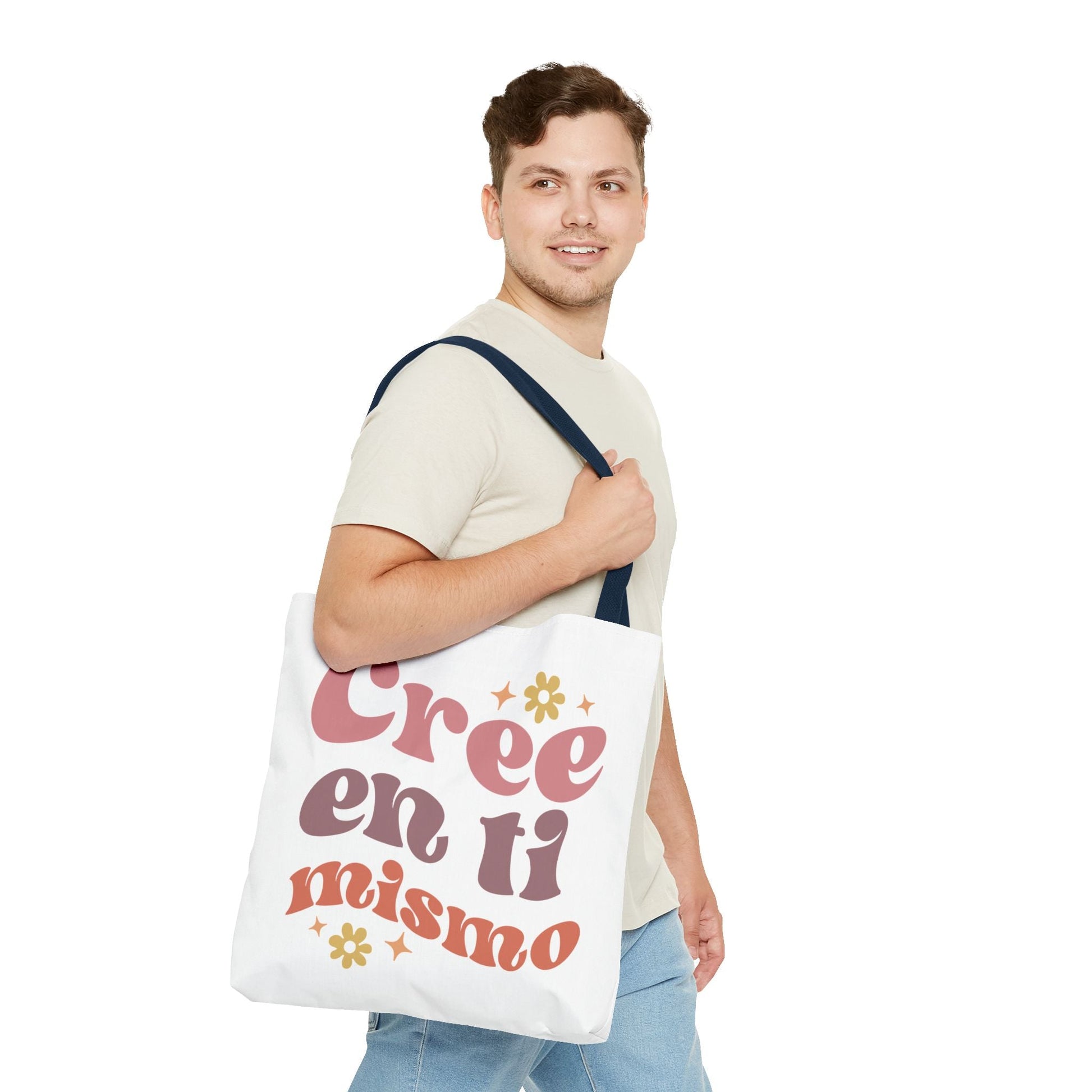 Cree en ti mismo - Motivational Tote Bag - Auralma Store