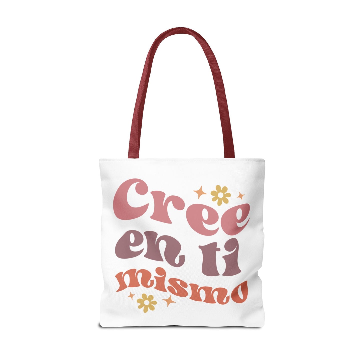 Cree en ti mismo - Motivational Tote Bag - Auralma Store