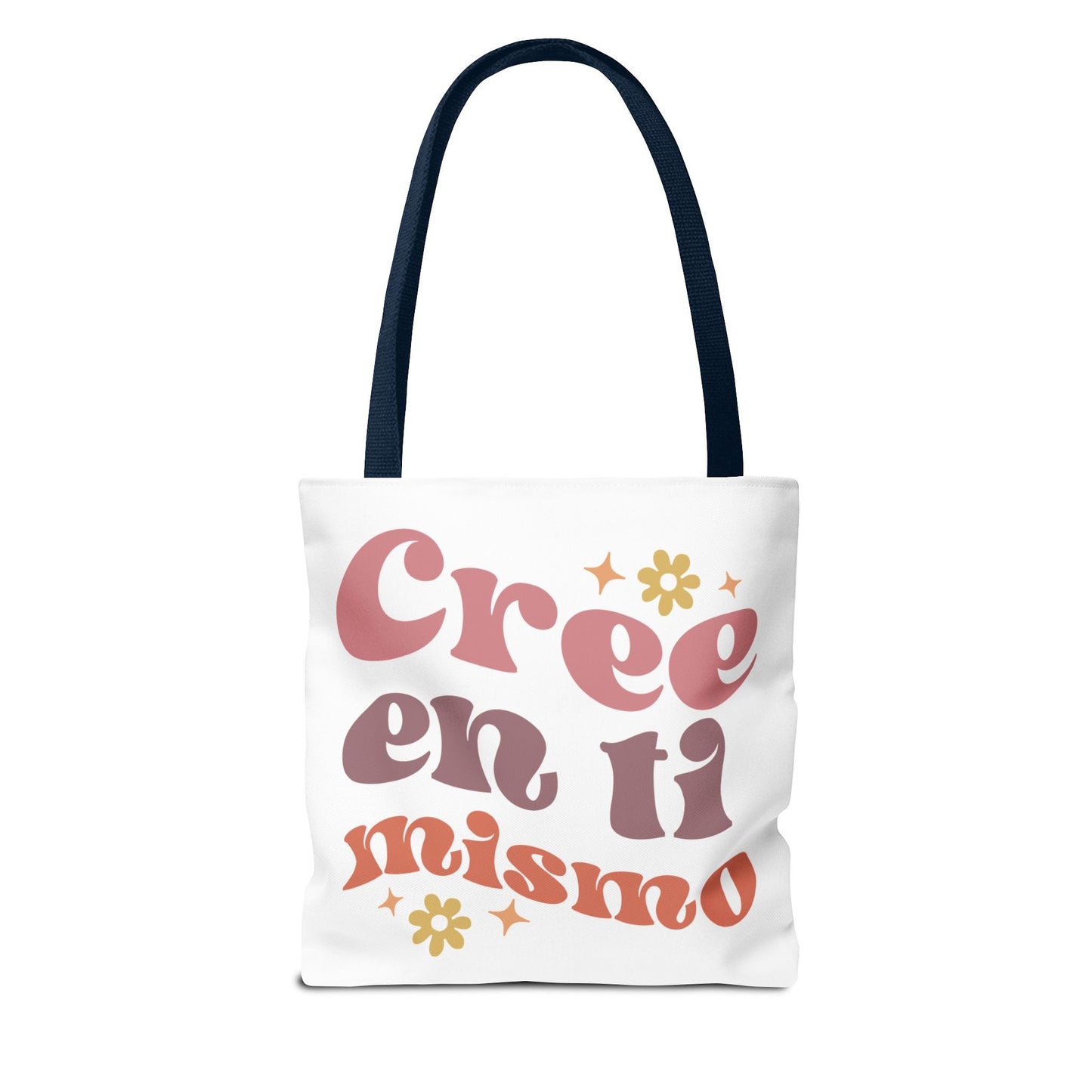 Cree en ti mismo - Motivational Tote Bag - Auralma Store