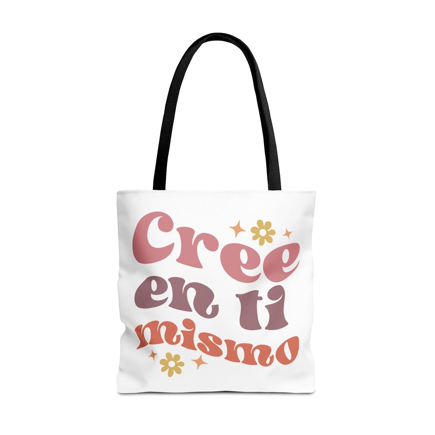Cree en ti mismo - Motivational Tote Bag - Auralma Store