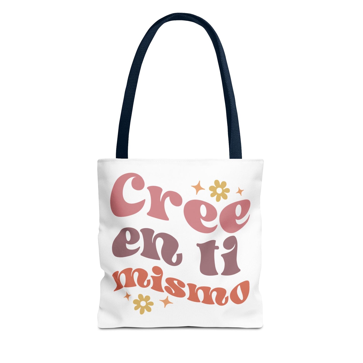 Cree en ti mismo - Motivational Tote Bag - Auralma Store