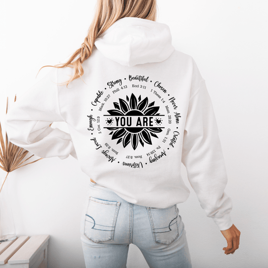 Hooded Sweatshirt Your Strong - Butterfly Sweats
