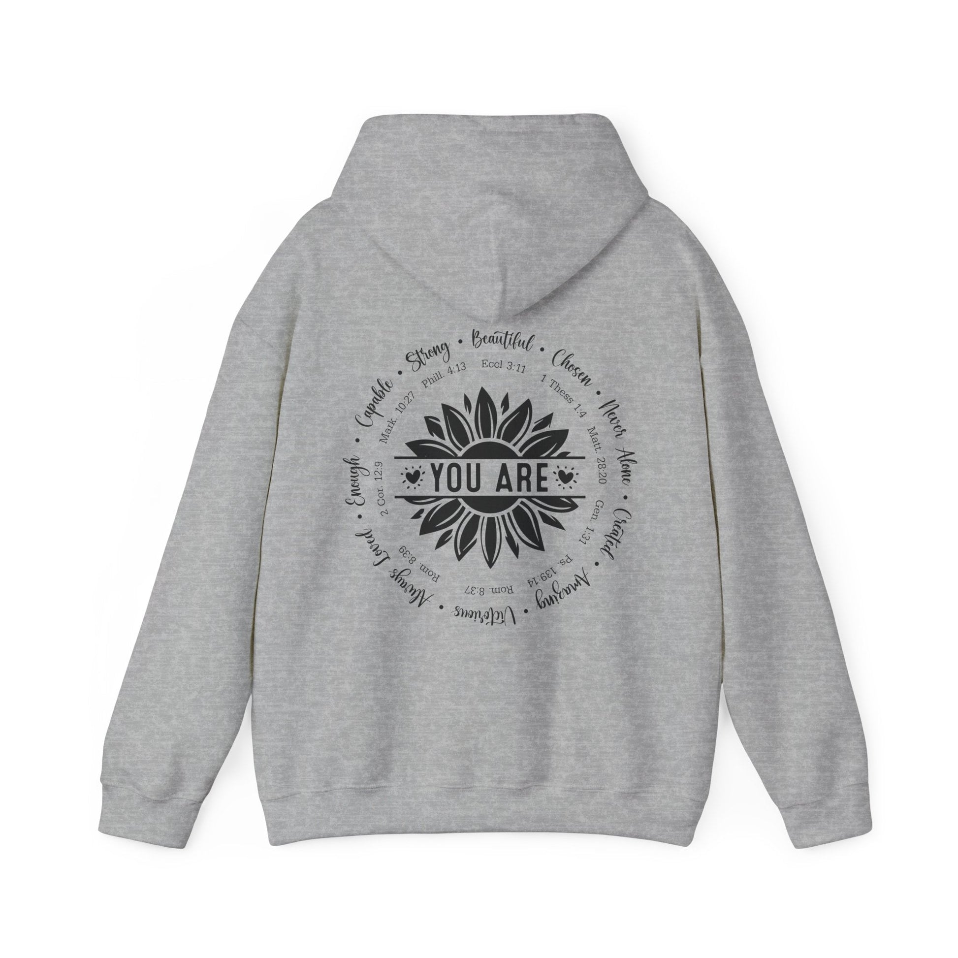 Hooded Sweatshirt Your Strong - Butterfly Sweats