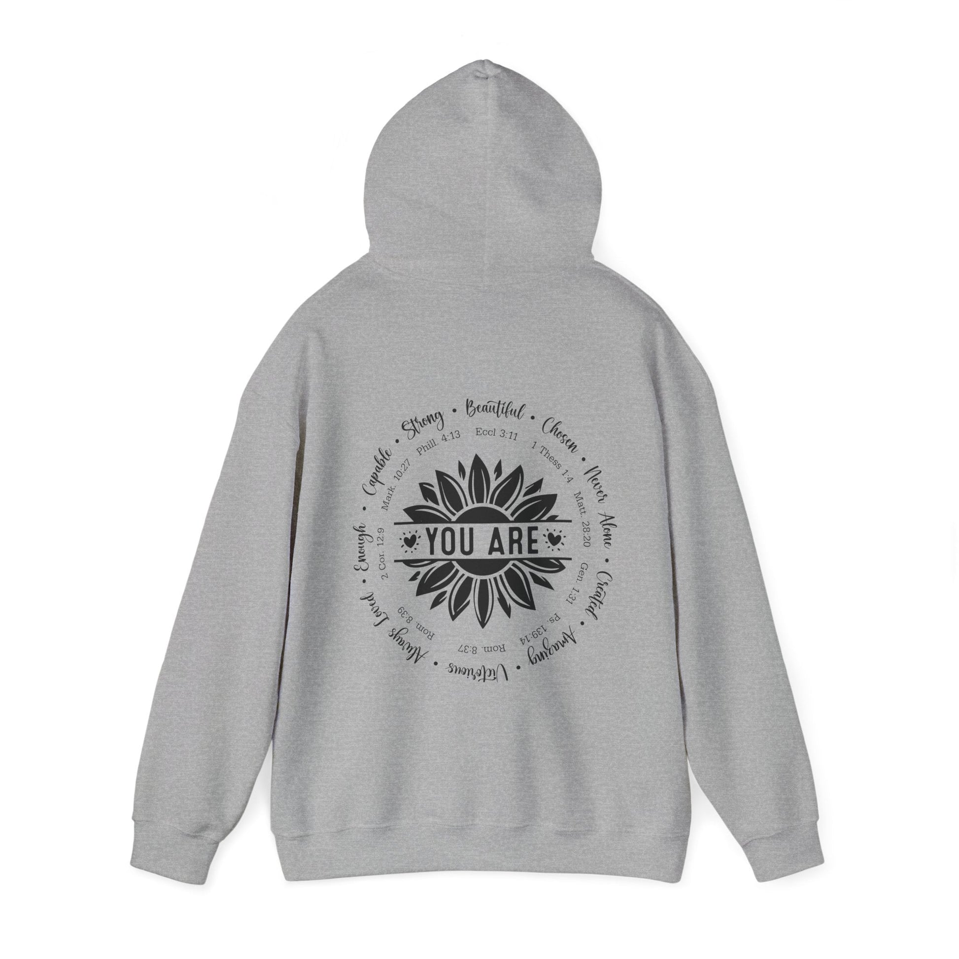 Hooded Sweatshirt Your Strong - Butterfly Sweats