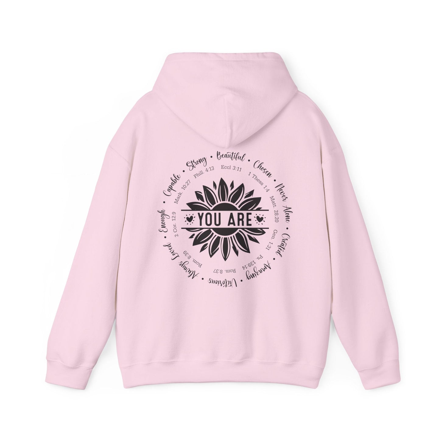 Hooded Sweatshirt Your Strong - Butterfly Sweats