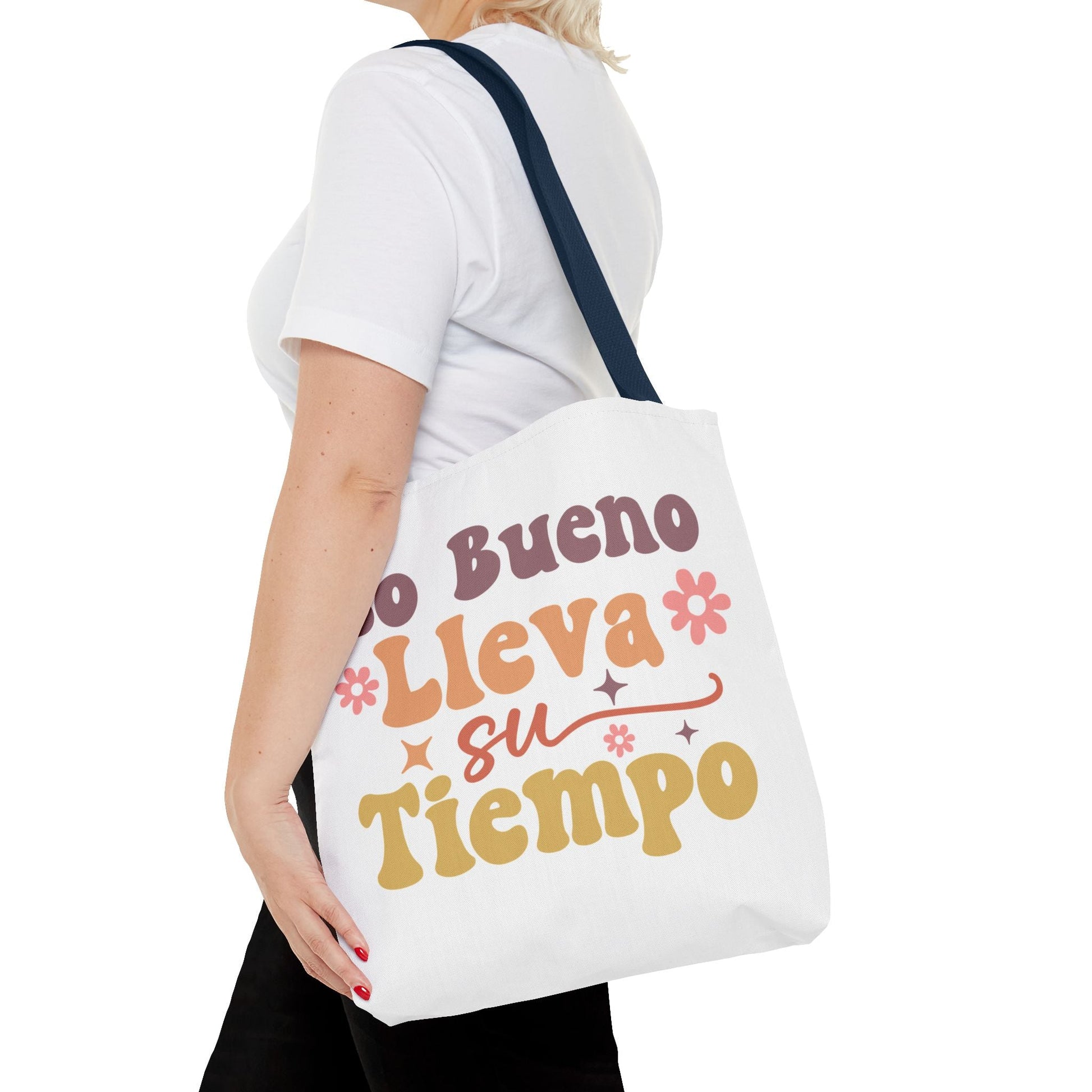 Lo Bueno Lleva Su Tiempo - Tote Bag - Auralma Store