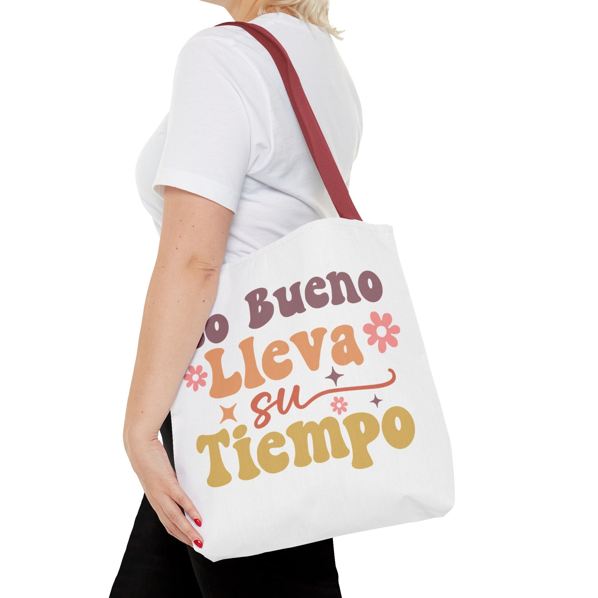 Lo Bueno Lleva Su Tiempo - Tote Bag - Auralma Store