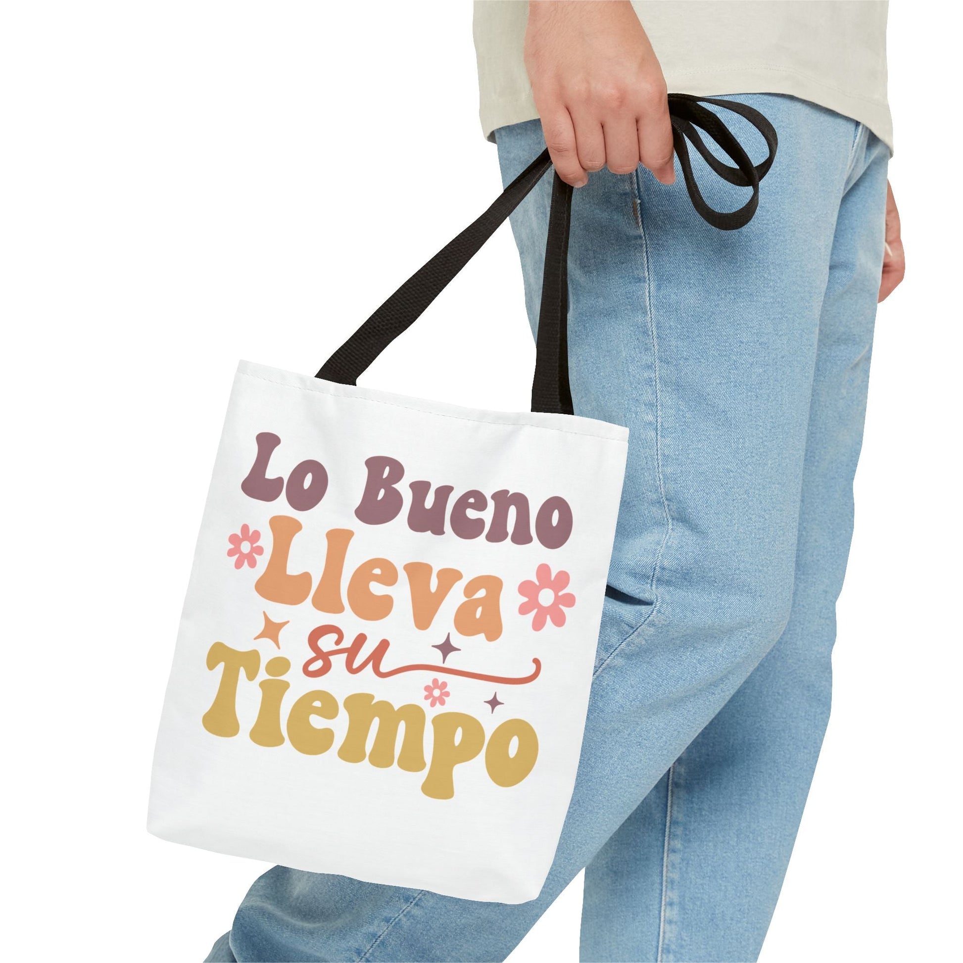 Lo Bueno Lleva Su Tiempo - Tote Bag - Auralma Store