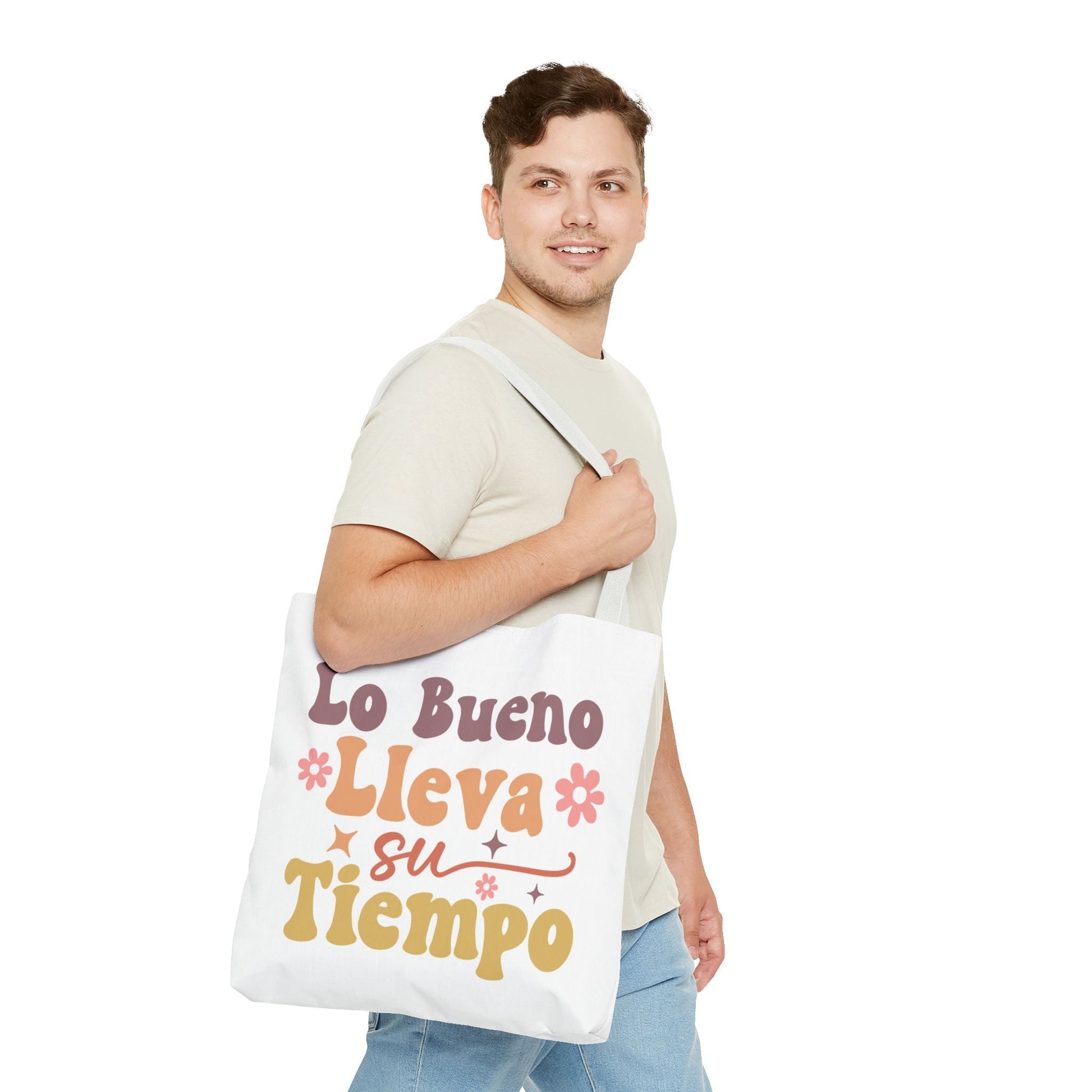 Lo Bueno Lleva Su Tiempo - Tote Bag - Auralma Store