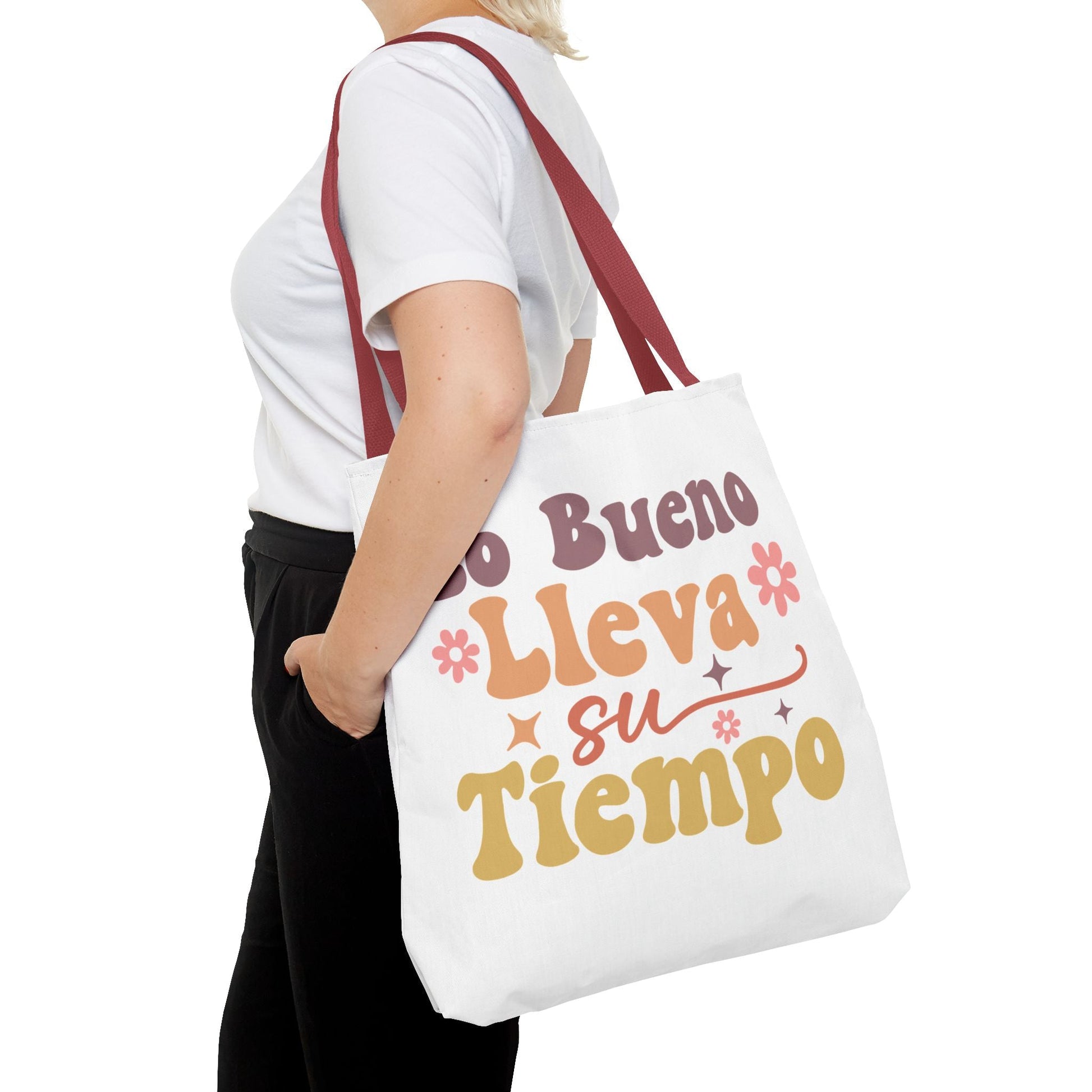 Lo Bueno Lleva Su Tiempo - Tote Bag - Auralma Store