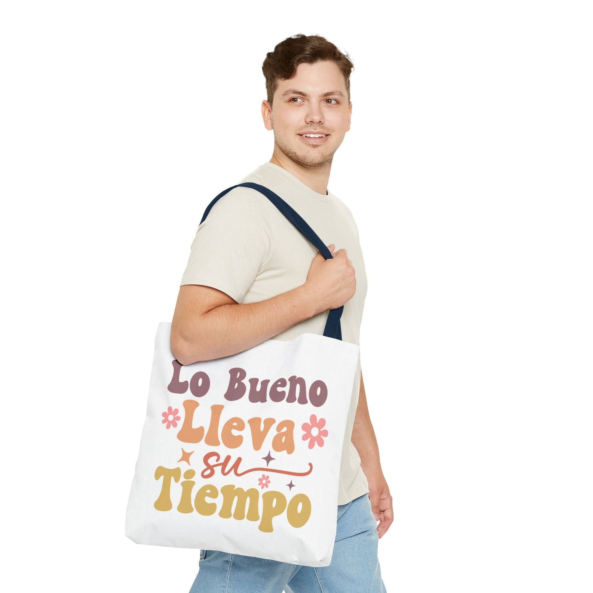 Lo Bueno Lleva Su Tiempo - Tote Bag - Auralma Store