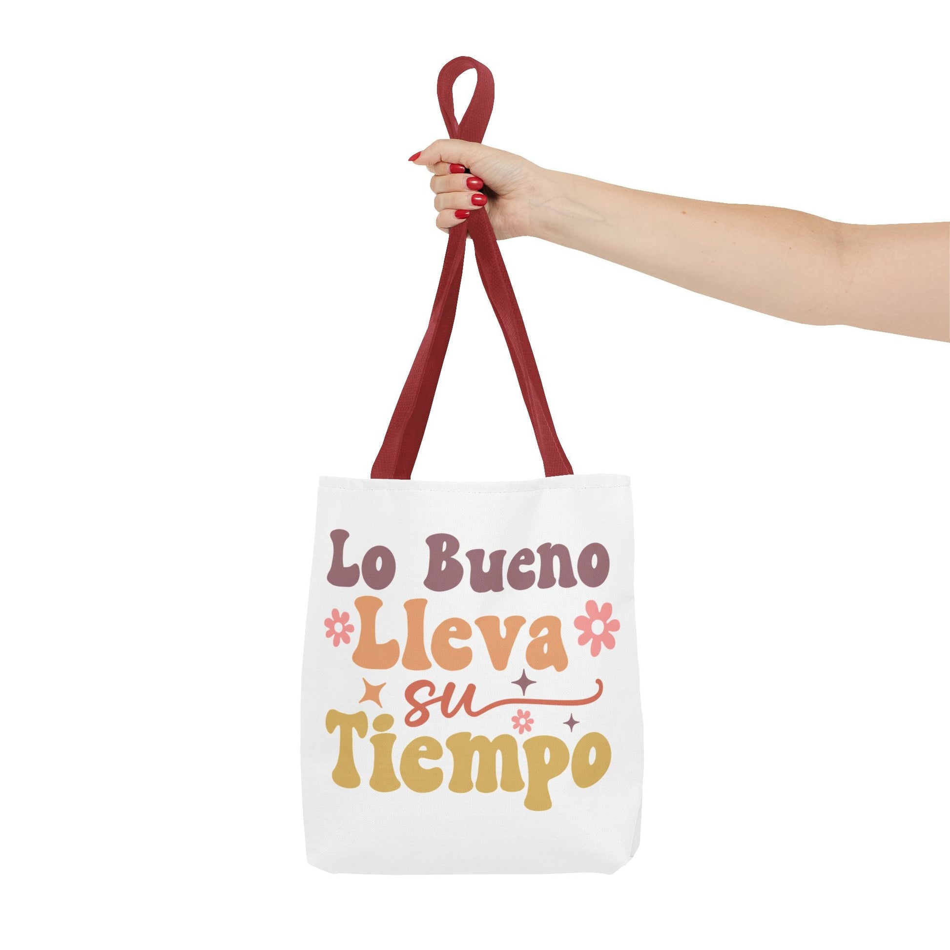 Lo Bueno Lleva Su Tiempo - Tote Bag - Auralma Store