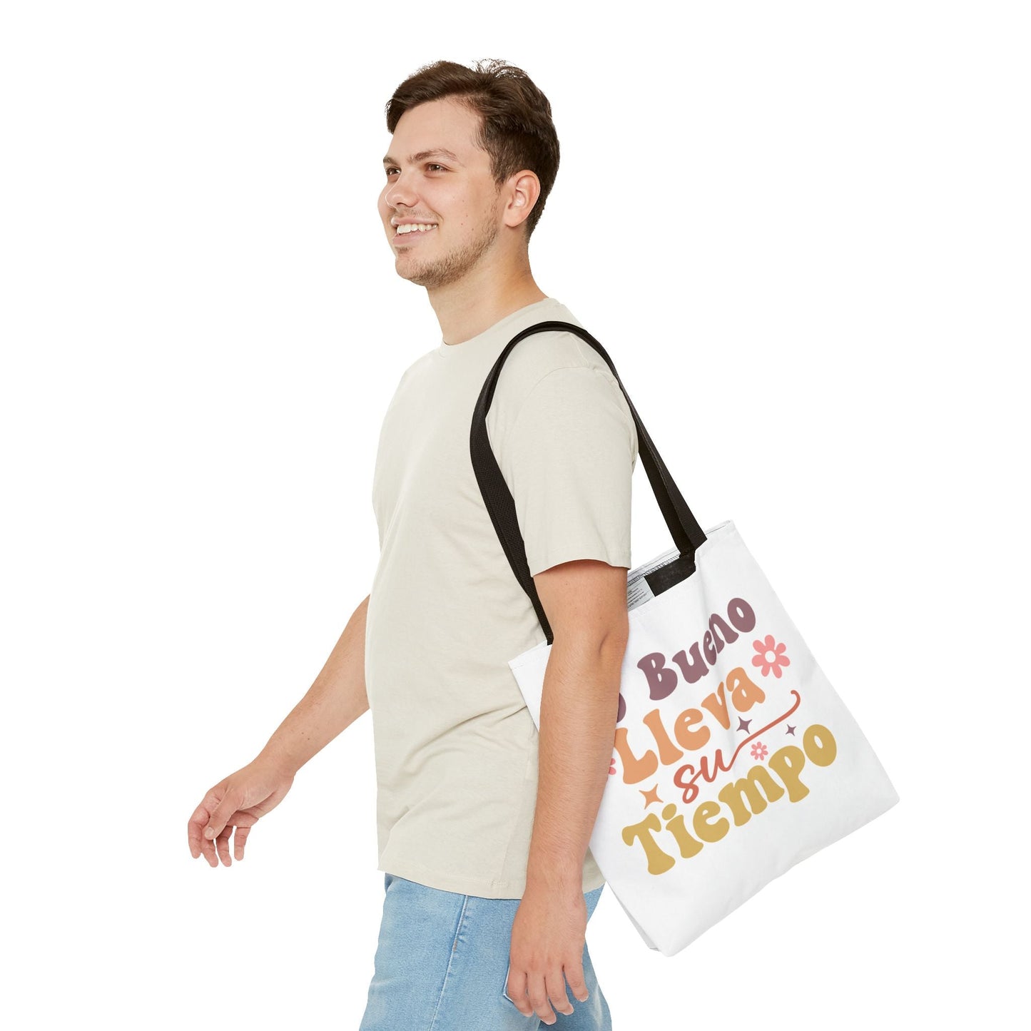 Lo Bueno Lleva Su Tiempo - Tote Bag - Auralma Store