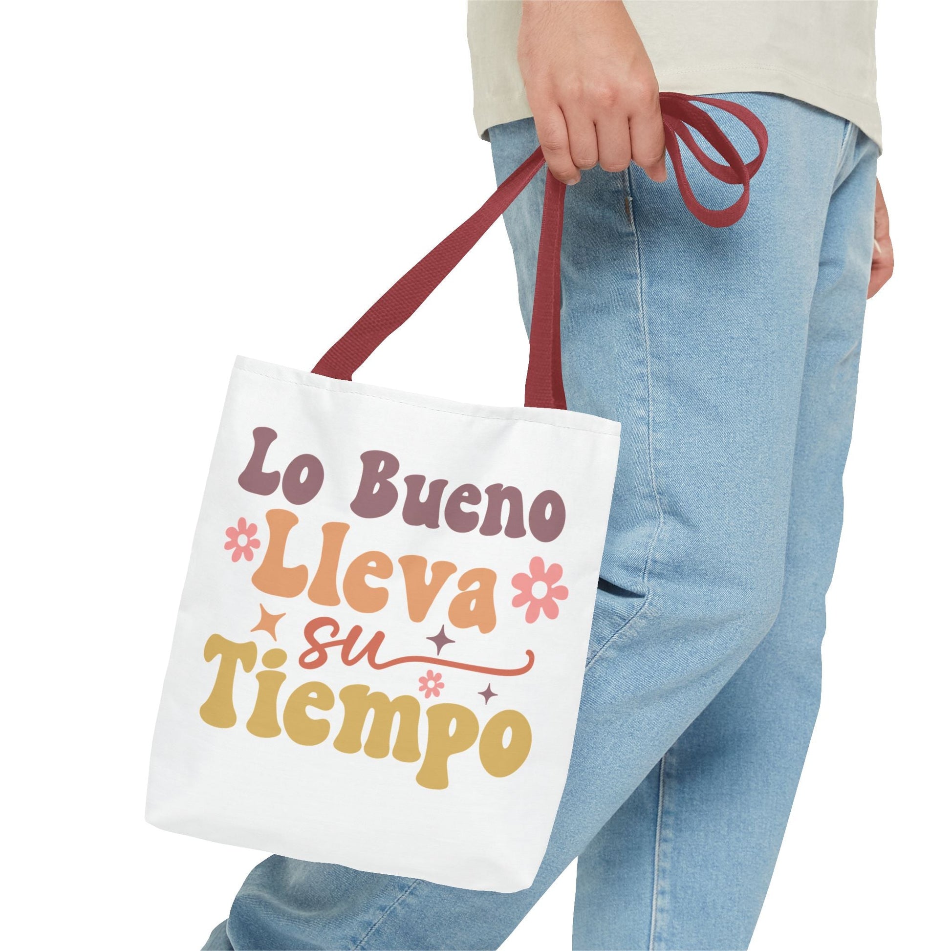 Lo Bueno Lleva Su Tiempo - Tote Bag - Auralma Store